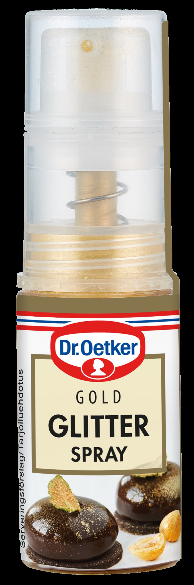 Spray pailleté doré Dr. Oetker 4 g