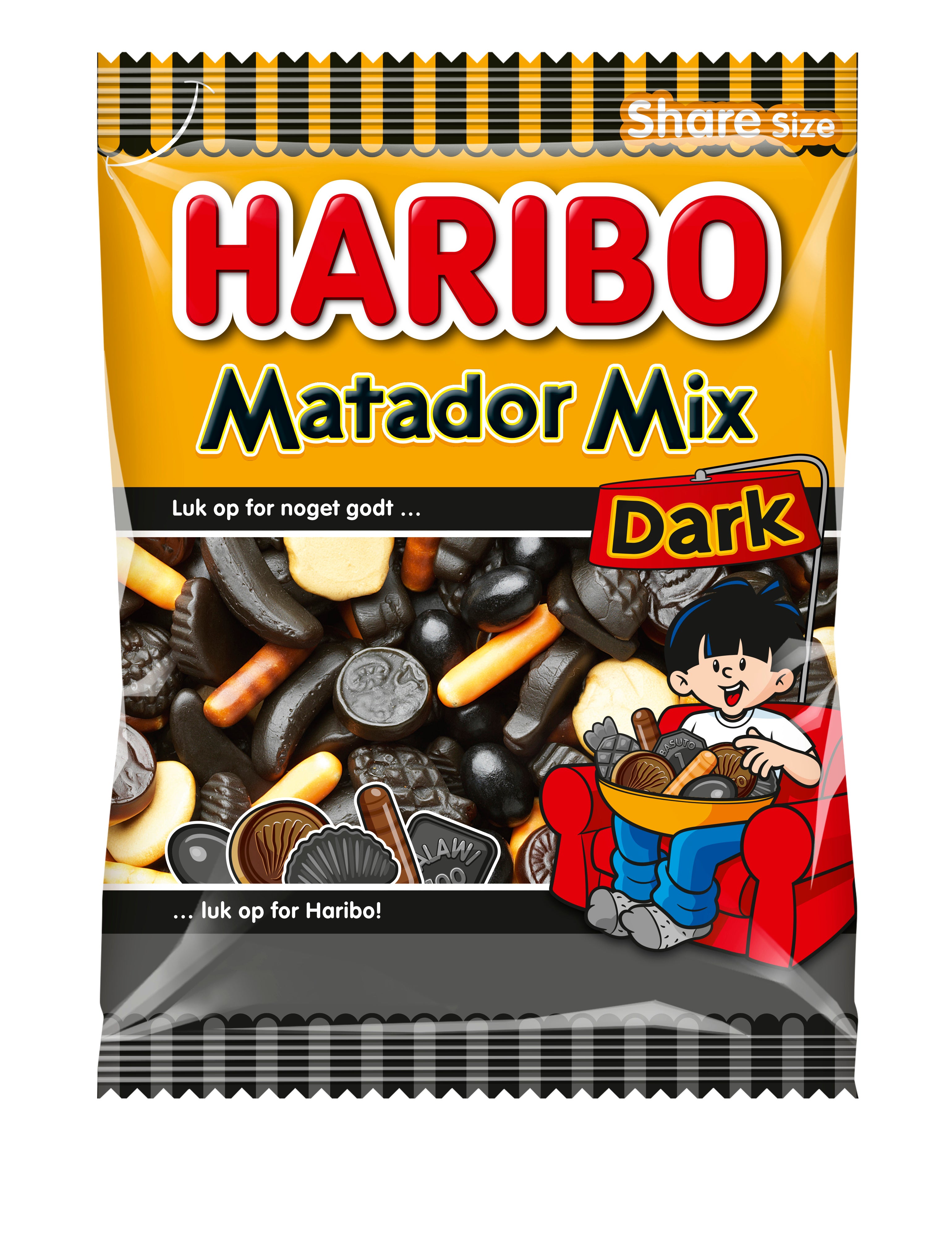 HARIBO Matador Mix Dark 270g Karkkipussi