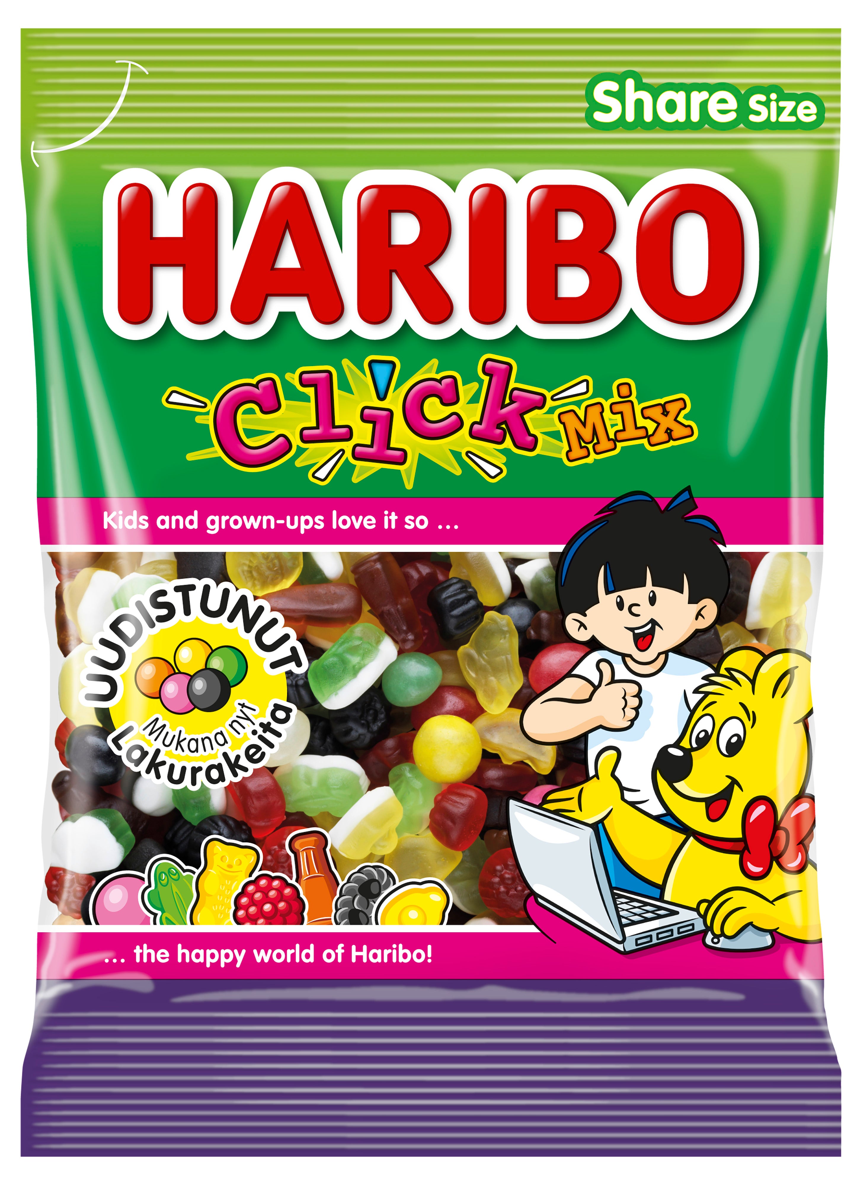 HARIBO Click Mix 275g Karkkipussi