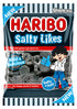 HARIBO Salty Likes 160g Salmiakkikarkkipussi
