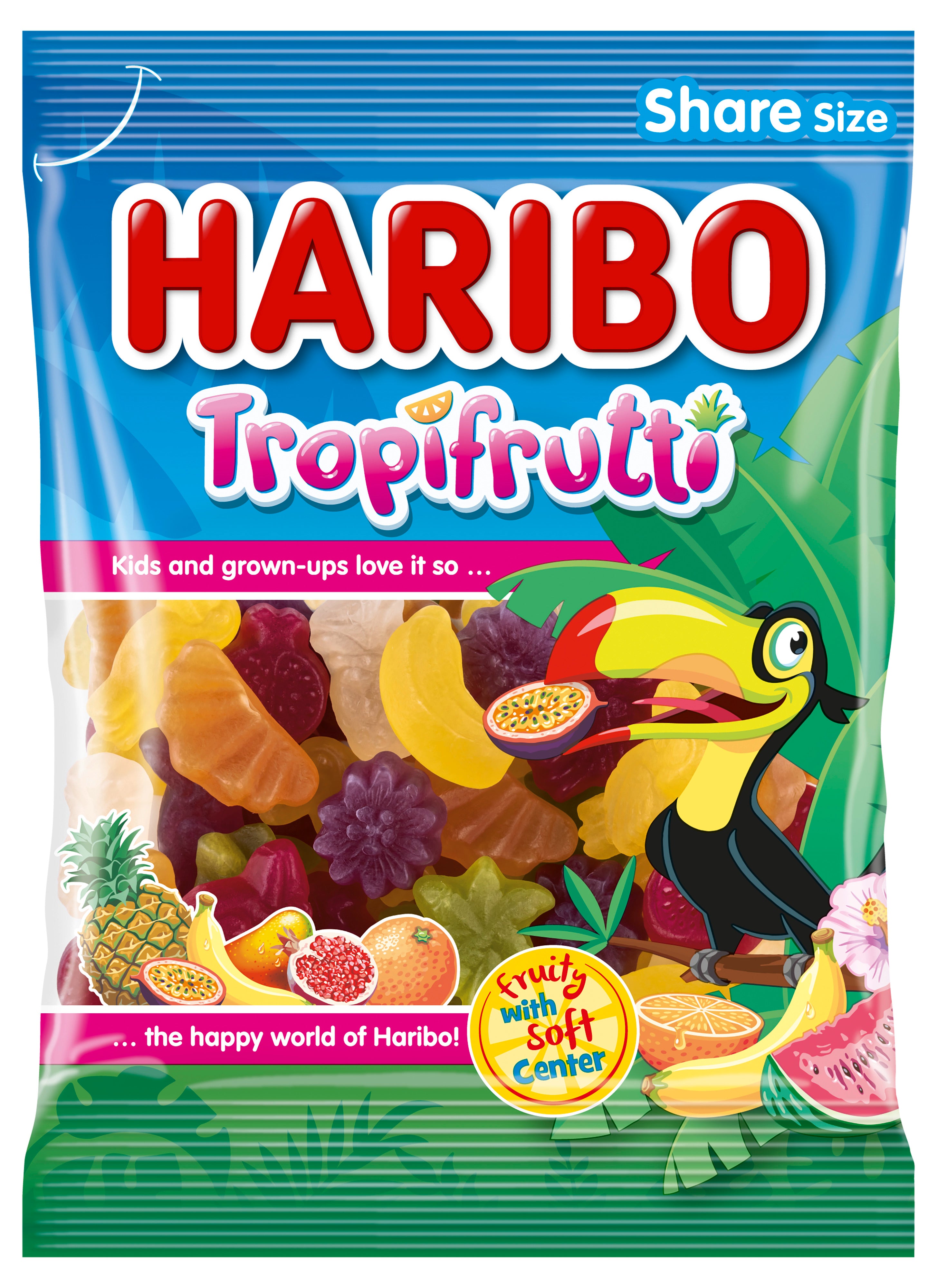 HARIBO Tropifrutti 275 g karkkipussi