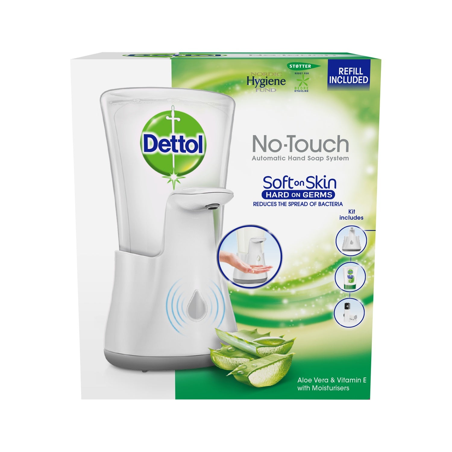 Dettol saippua-annostelija 250ml AloeVer