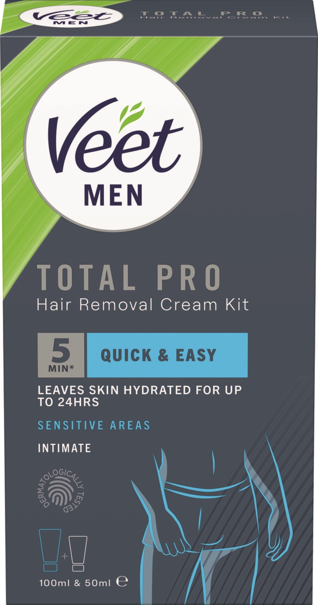 Veet Men ihokarvanpoistopakkaus 150ml