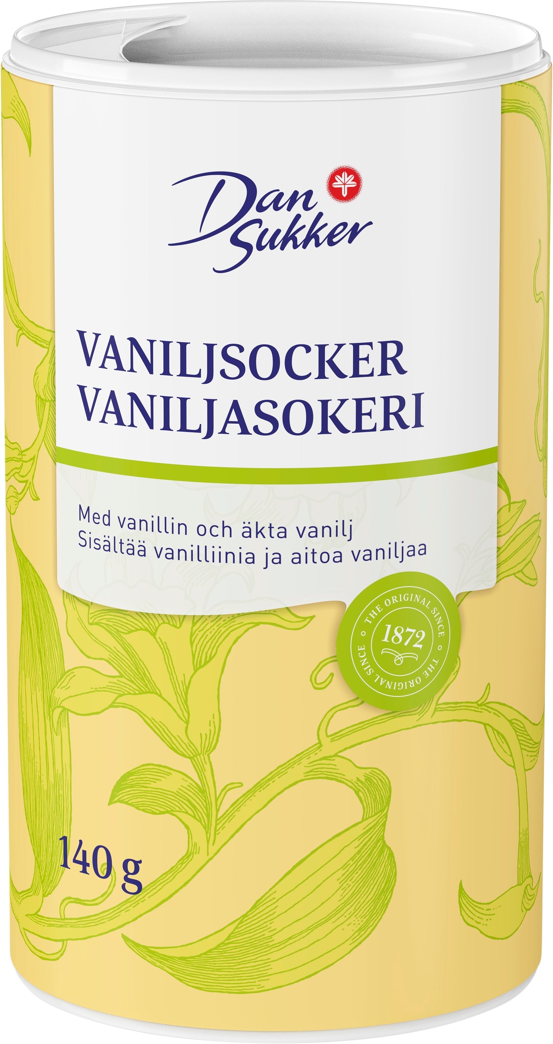 Danukker Vaniljasokeri 140g