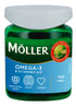 Möller Omega-3-kapseli &amp; vitamine AD 90g/100kaps