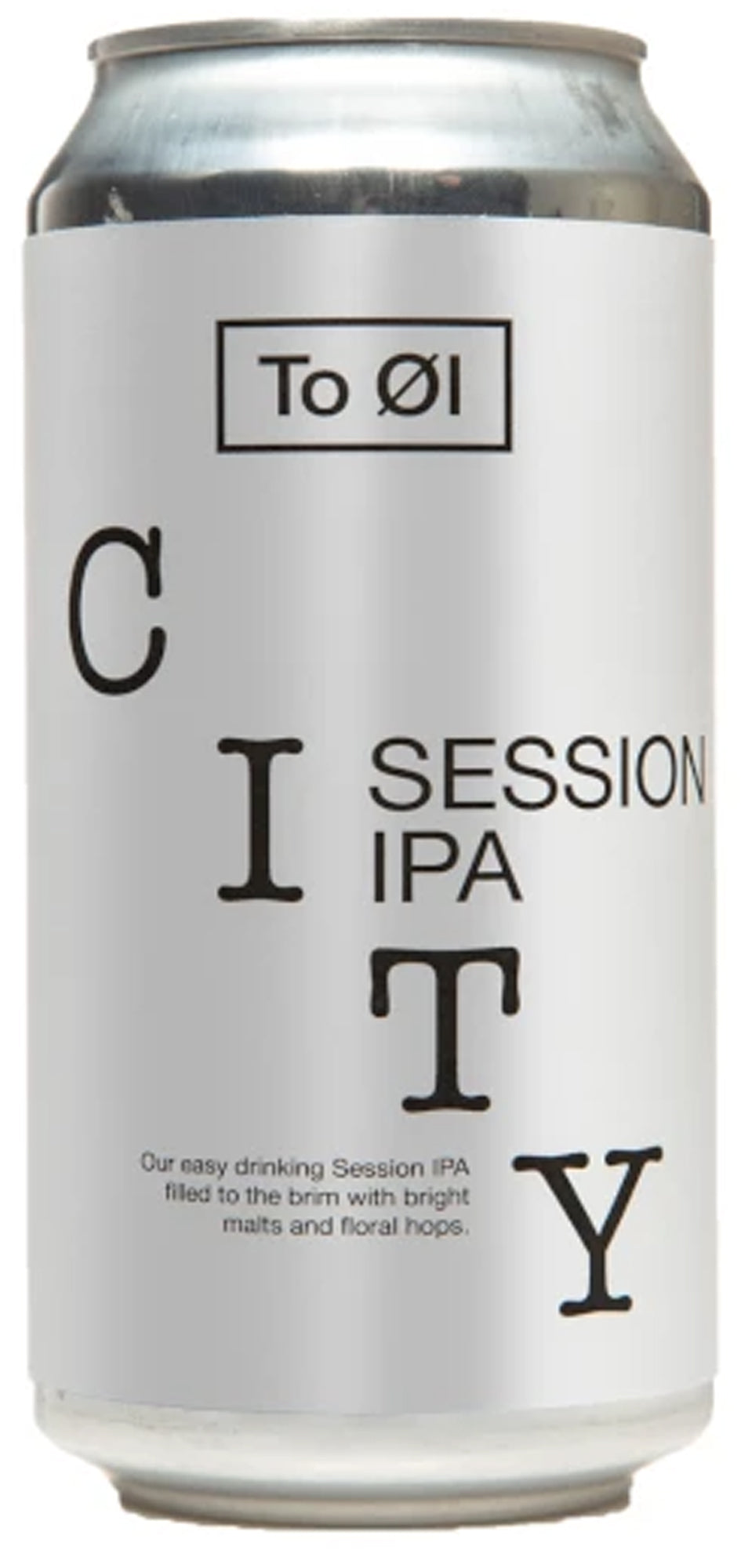 To Øl City Session IPA 4.5% 0,44l oluttölkki