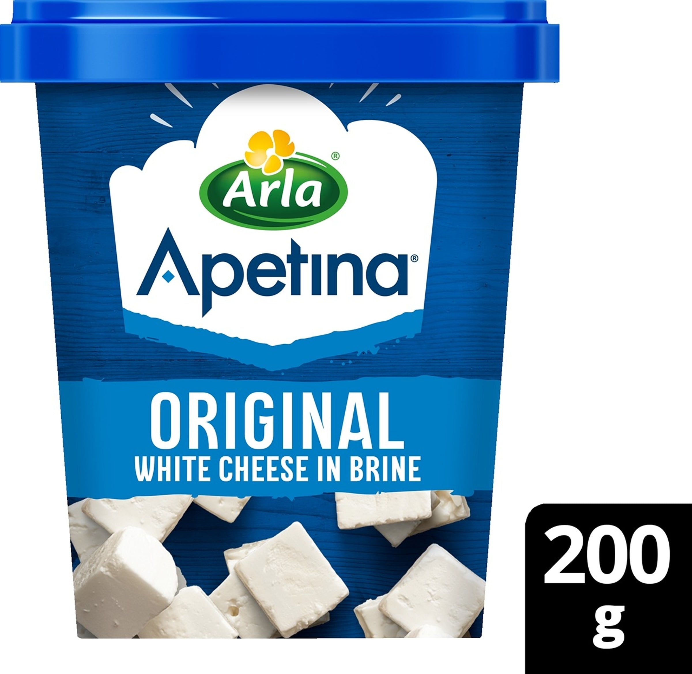 Apetina Original 410/200g välimerelliset juustokuutiot suolaliemessä