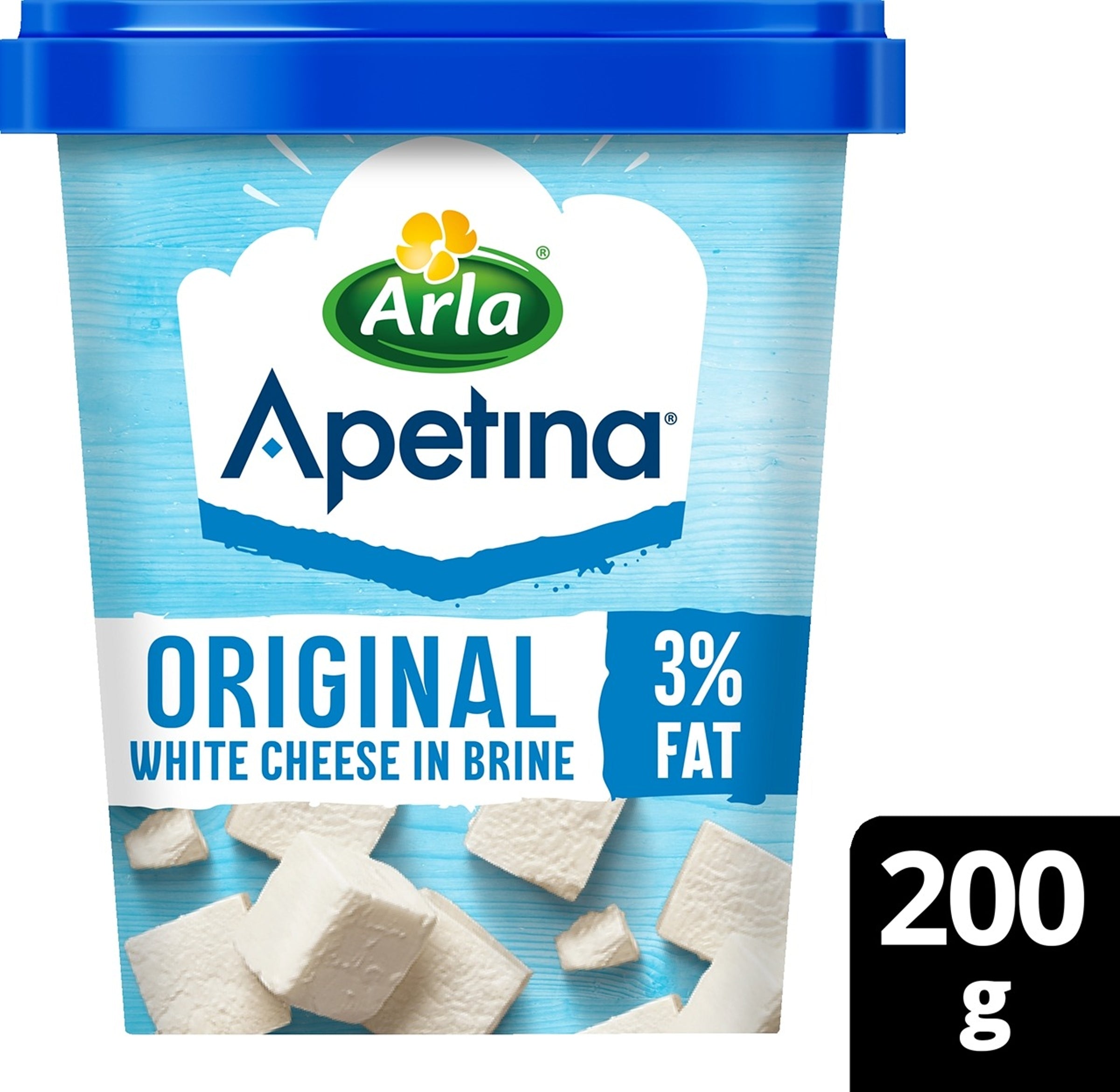 Apetina 410/200g 3% välimerellinen vähälaktoosinen juste kuutioina