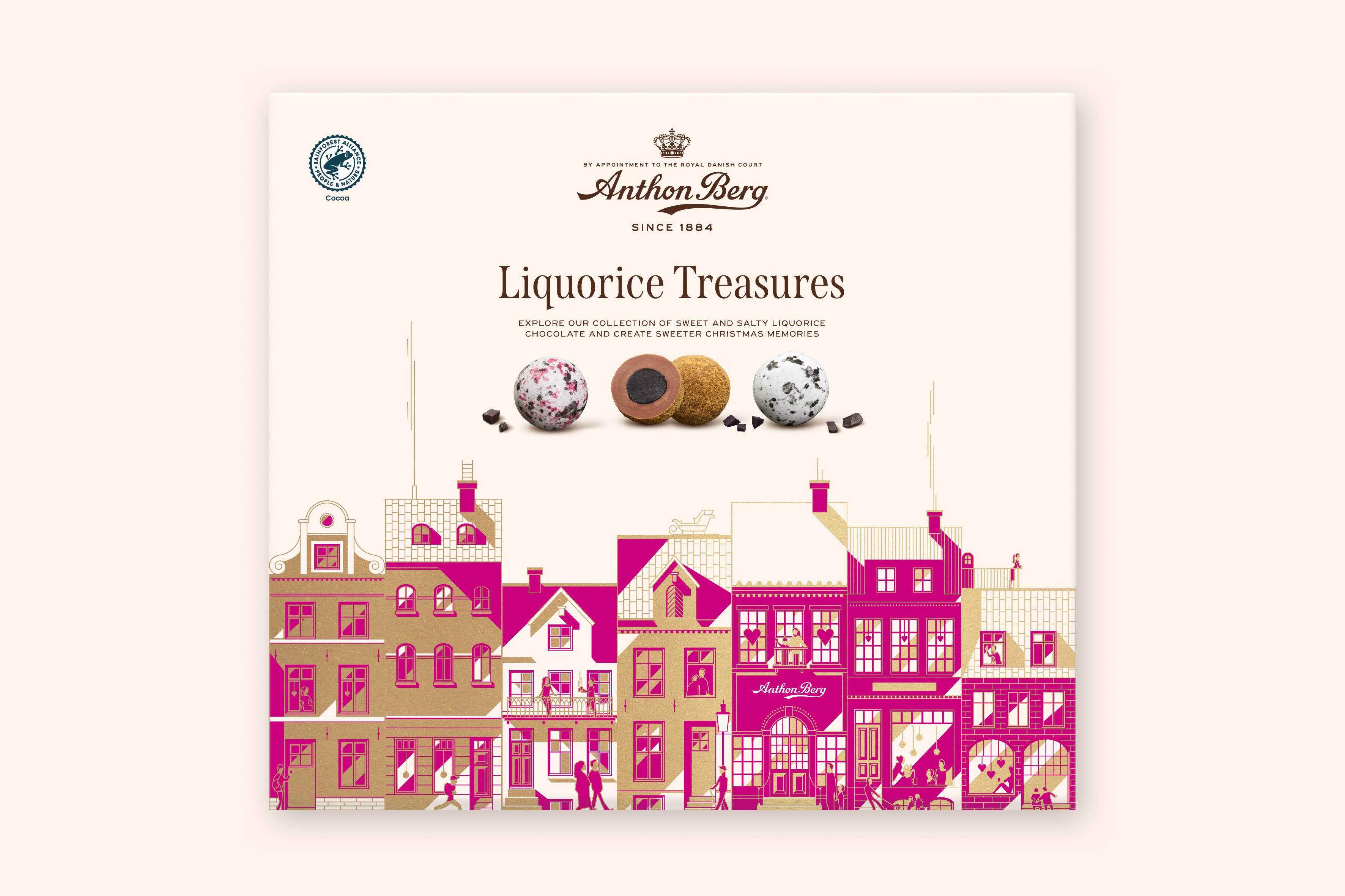 Anthon Berg Liquorice Treasures RA lakritsiraevalikoima 240g