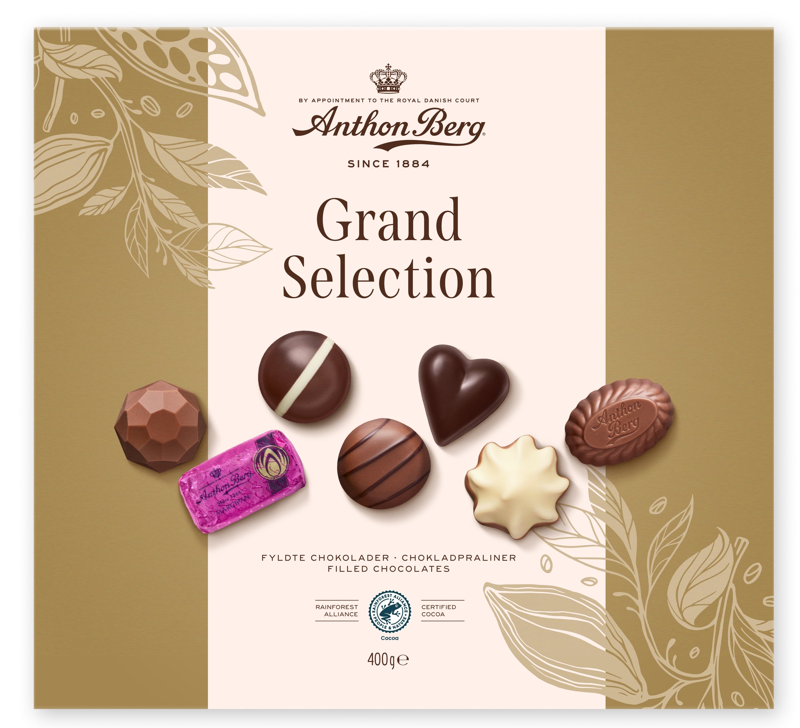 Anthon Berg Grand Selection RA suklaakonvehdit 400g