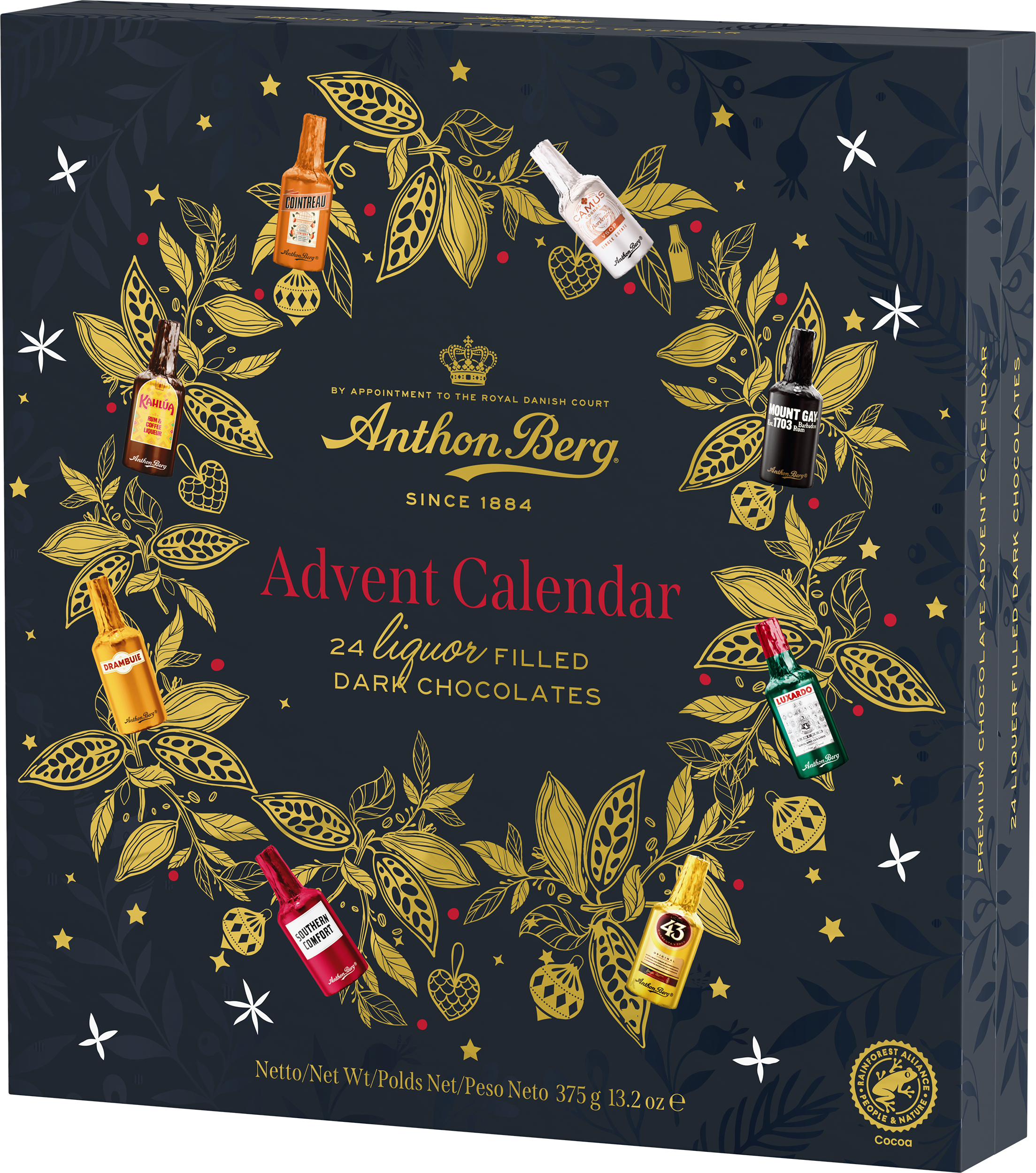 Anthon Berg Liqueurs RA joulukalenteri 375g