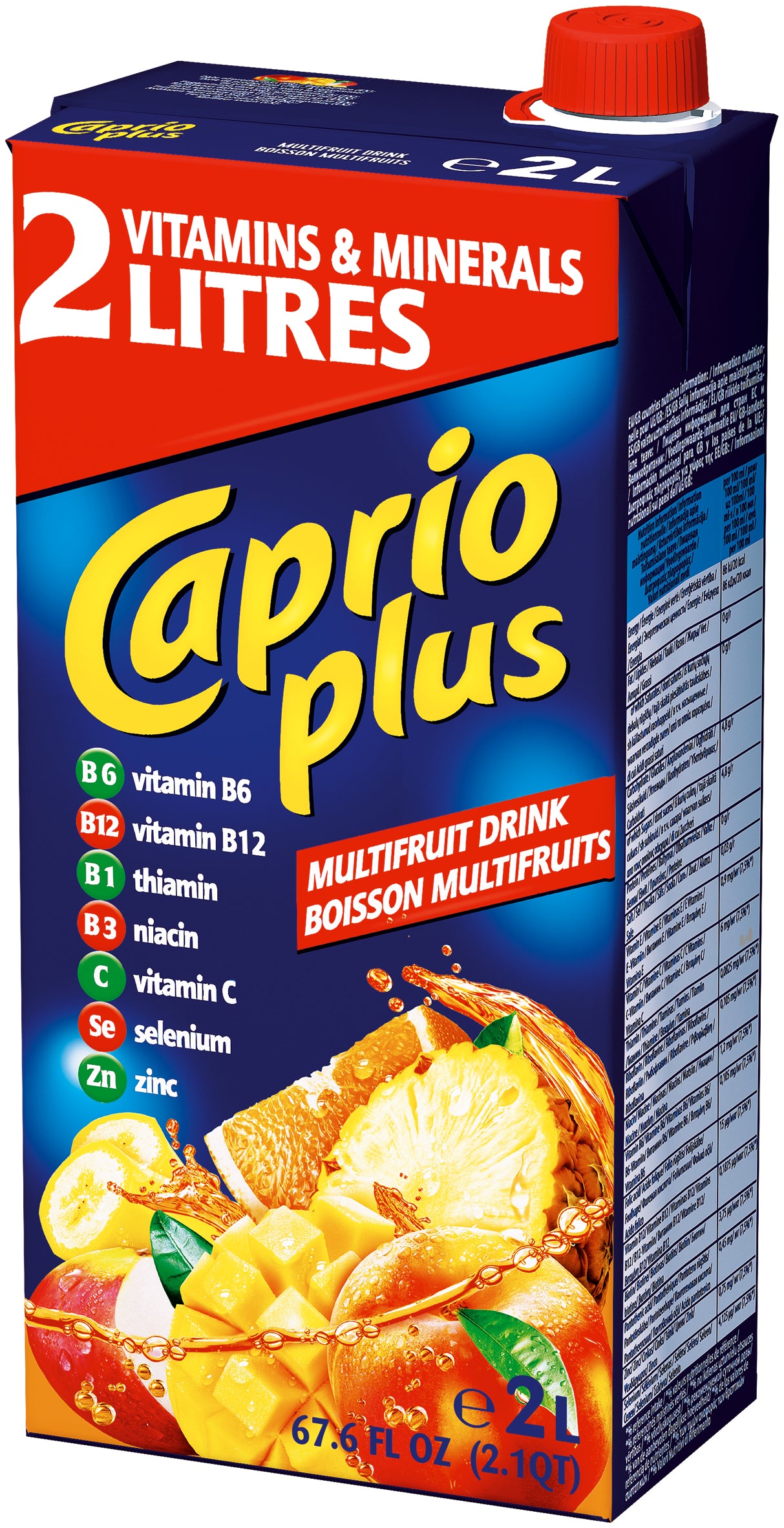 Caprio Plus monivitamiinimehujuoma 2L