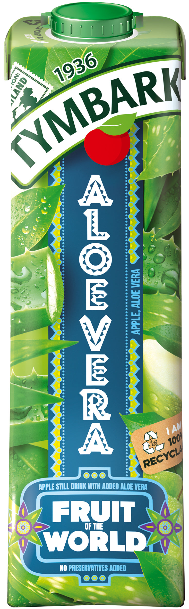 Tymbark maailman hedelmät aloe vera-omenamehujuoma 1L