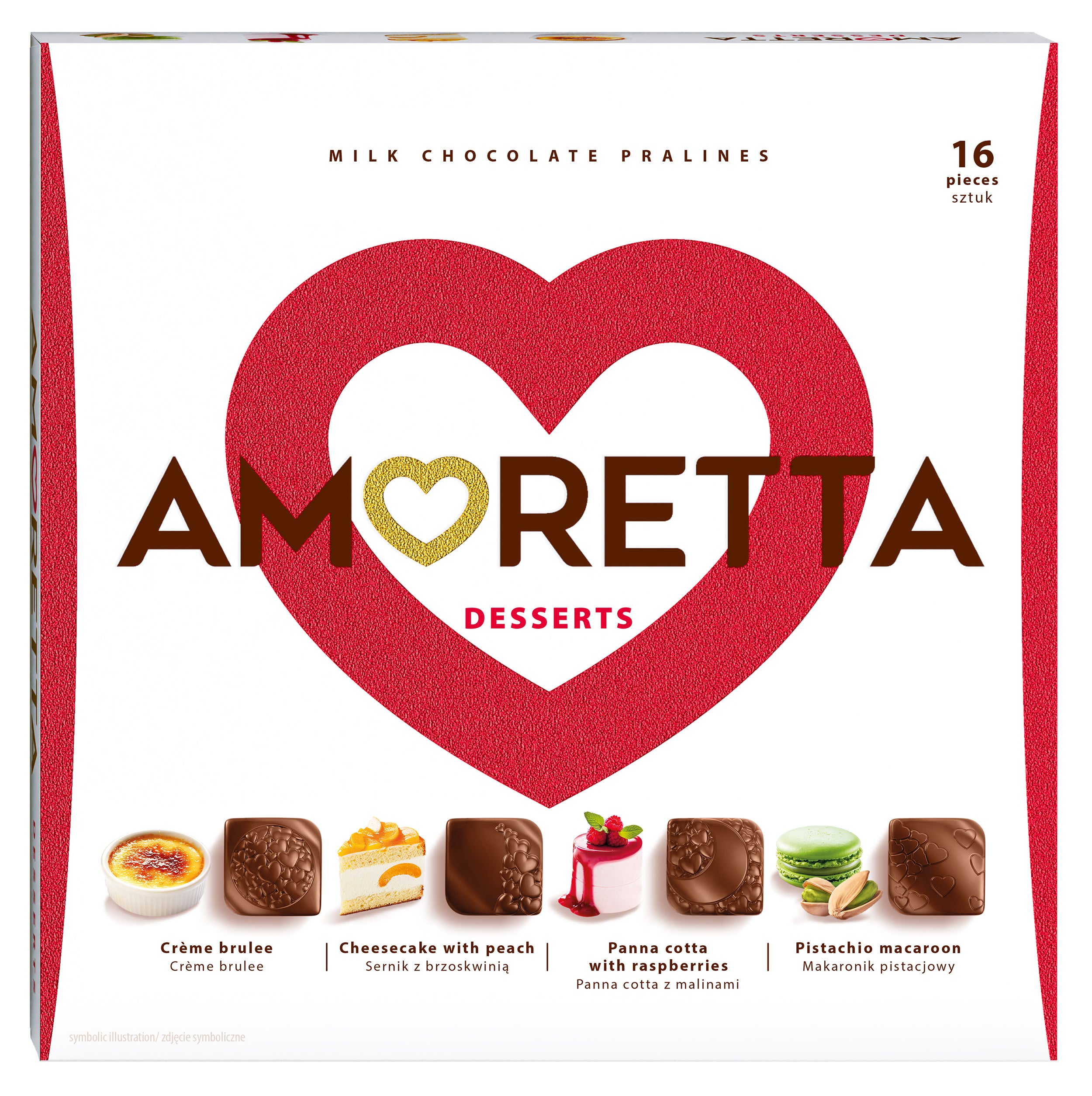 Mieszko Amoretta Dessert täytesuklaakonvehteja 106 g