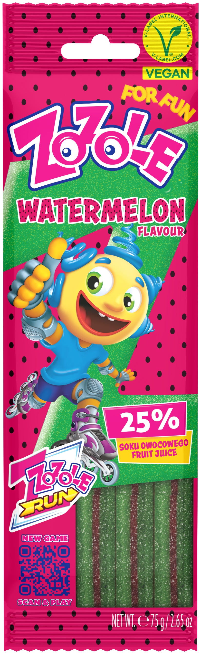 Mieszko Zozole Pastèque vésimélonine makuisia remmimakeisia 75 g