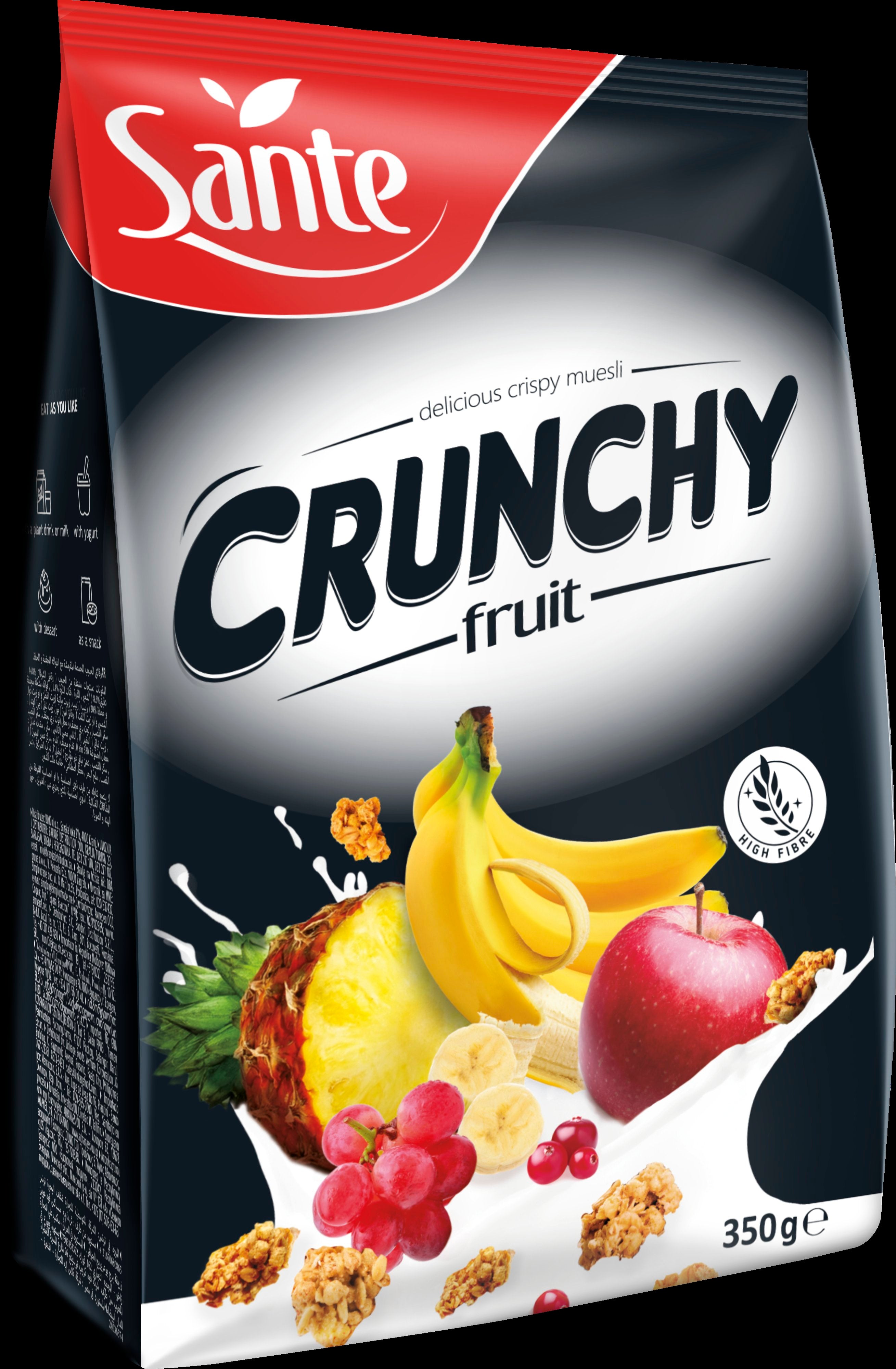 Sante Crunchy Hedelmäinen kauramyromysli 350g