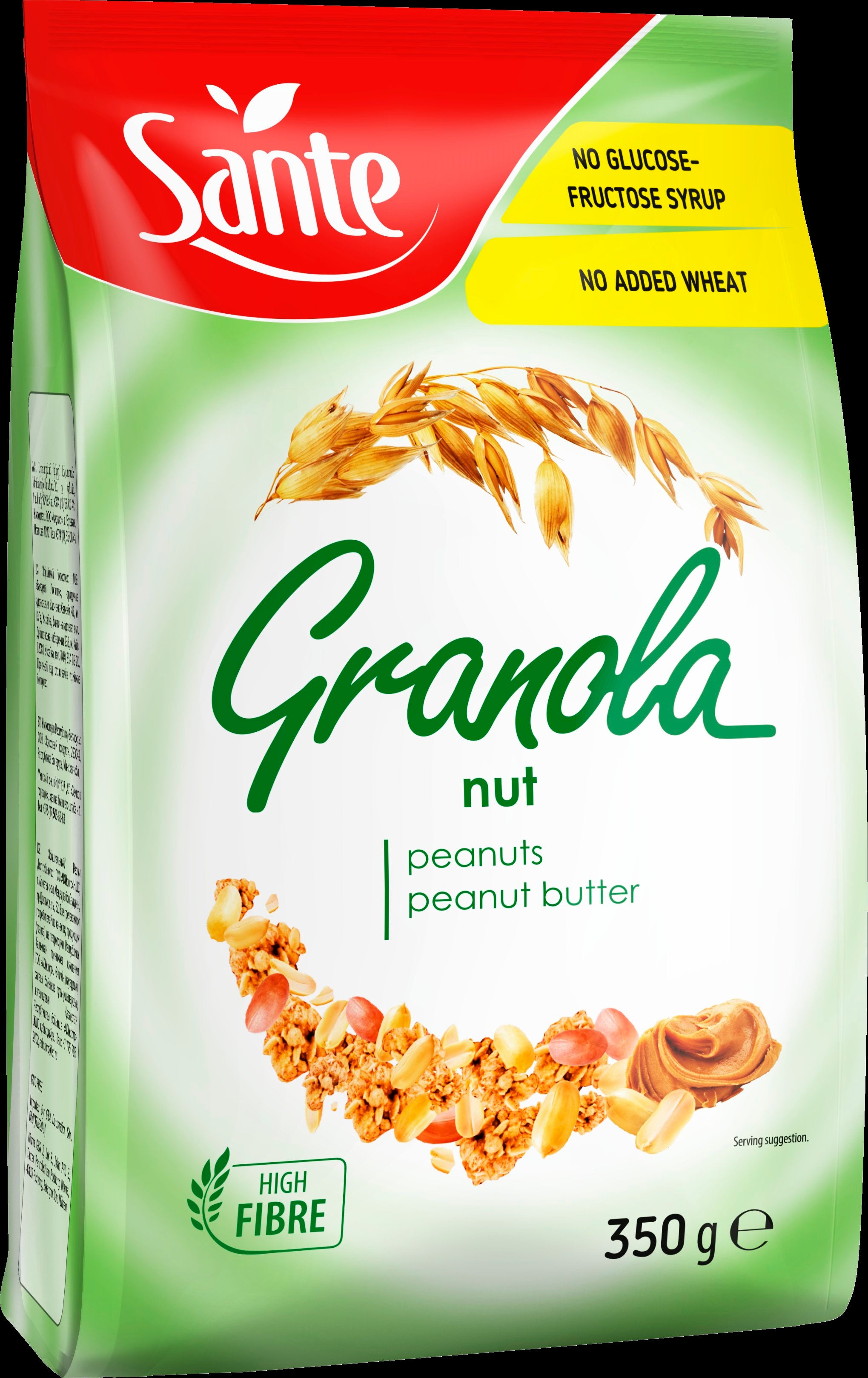 Sante Pähkinäinen Kauragranola muromysli 350g
