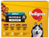 Pedigree Protein+ hyytelössä annospussilajitelma 12x85g