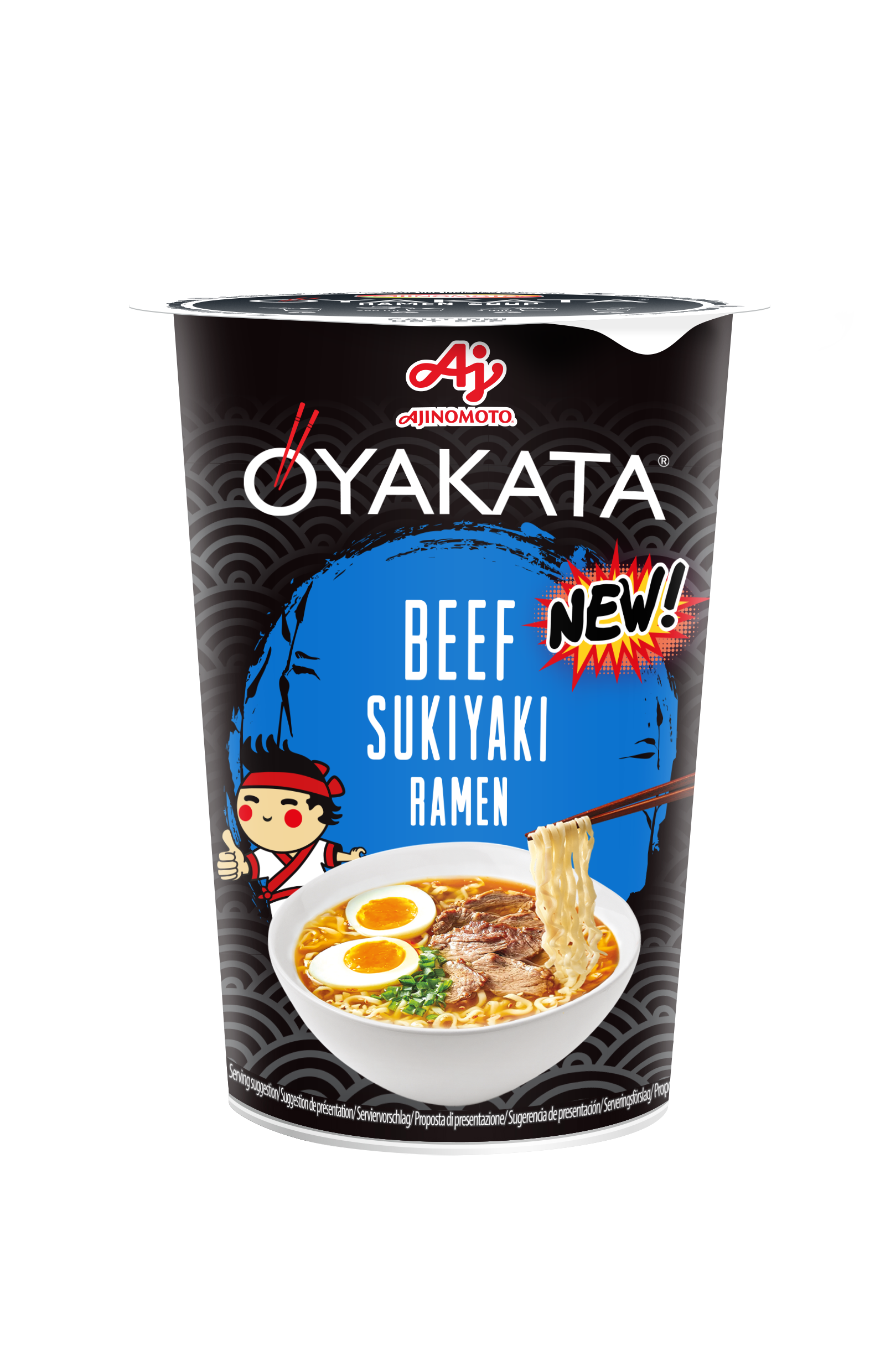 Oyakata Ramen Beef Sukiyaki kuppinuudelikeitto 63,5g
