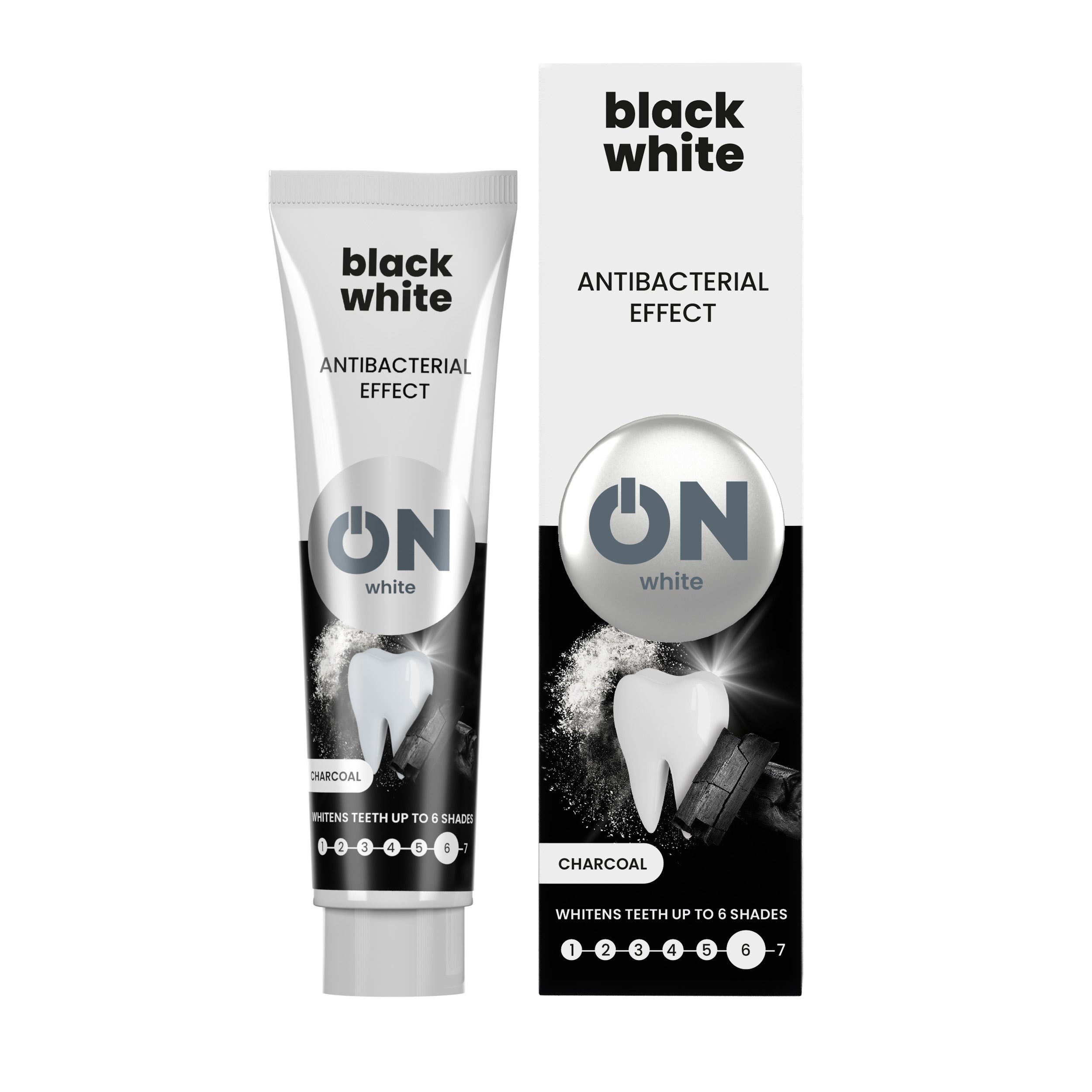 ON Blanc noir blanc valkaiseva hammastahna 75 ml