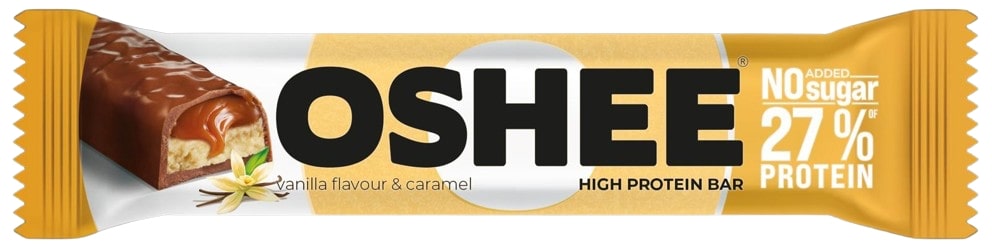 OSHEE Protein Bar Vanilla & Caramel 49g