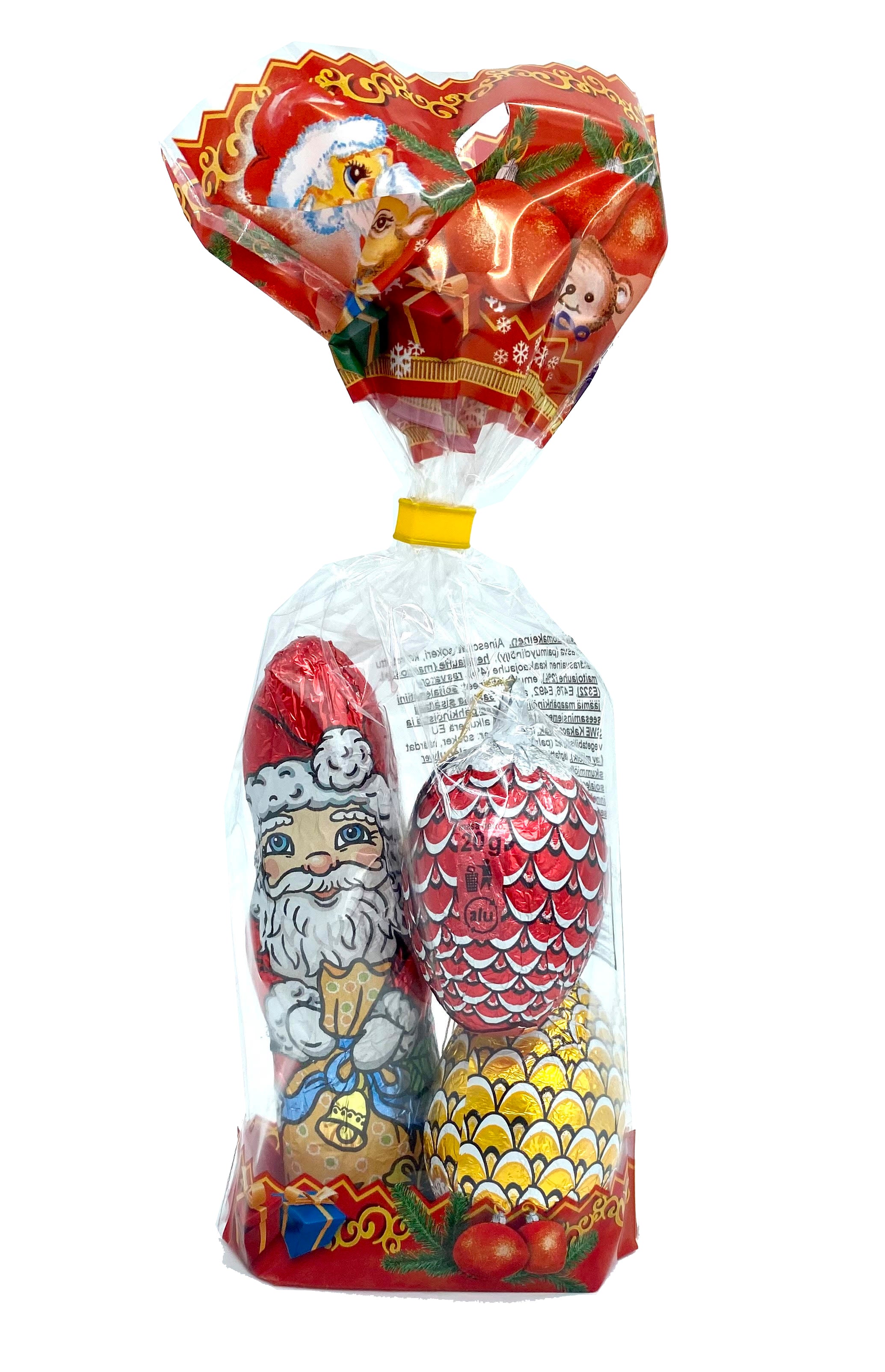 Cosmo Joulupussi 80g kaakaomakeisia