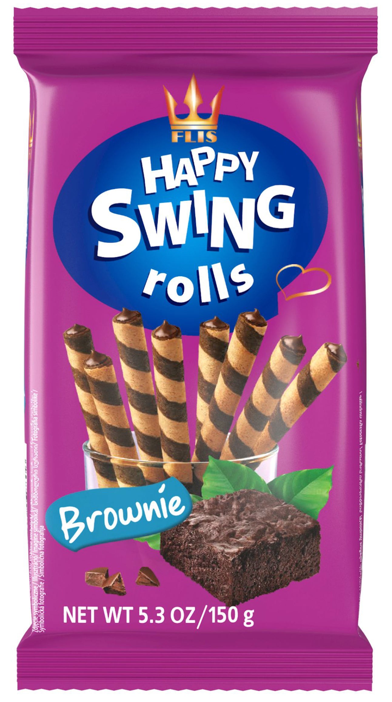 Happy swing vohvelirulla brownie 150g