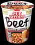 Nouilles Nissin Cup 5 Épices Naudanliha pikanuudelikeitto 64g