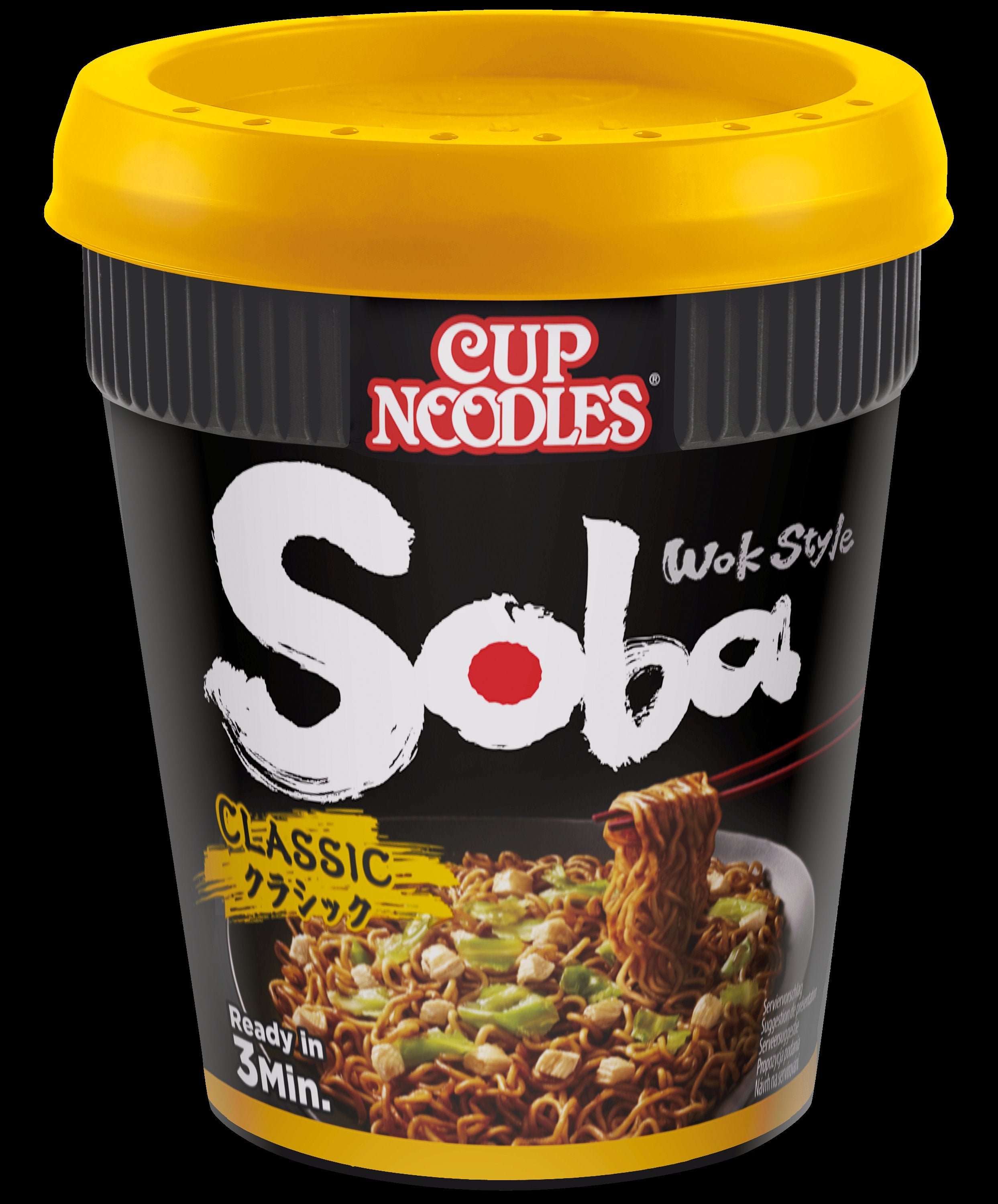 Nissin 90g Soba Cup Classic nuudeli