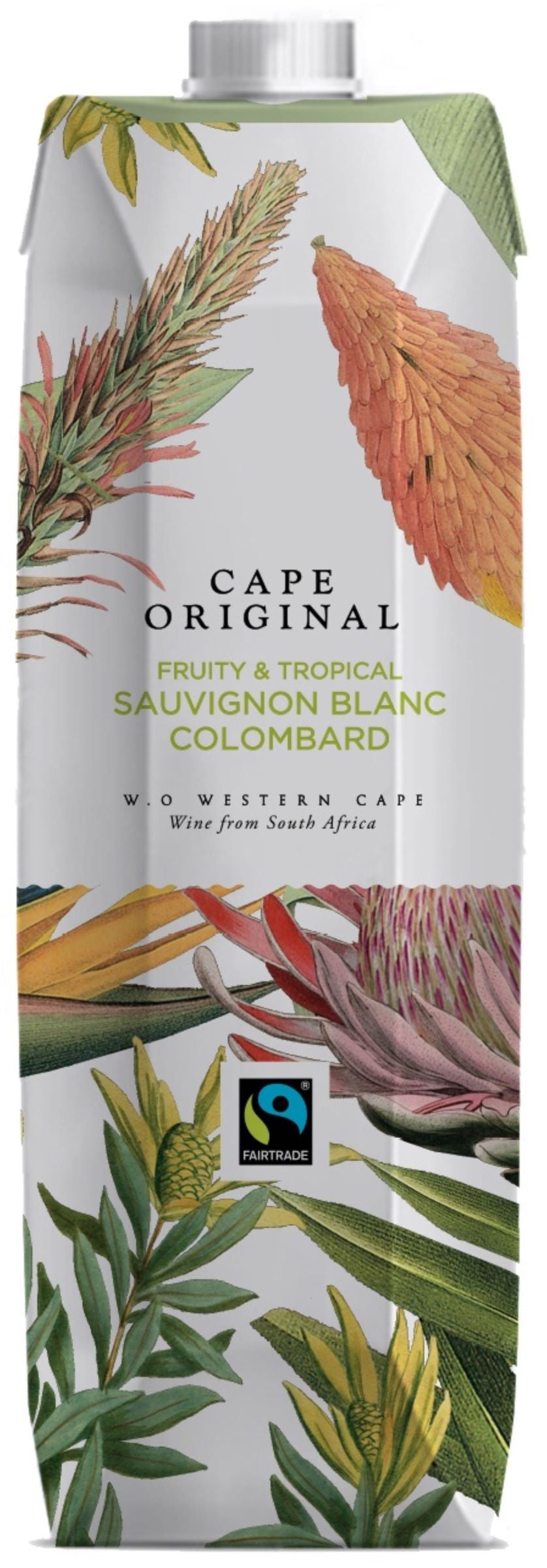 Cape Original White valkoviini 8 til-% 1l tetra x 12