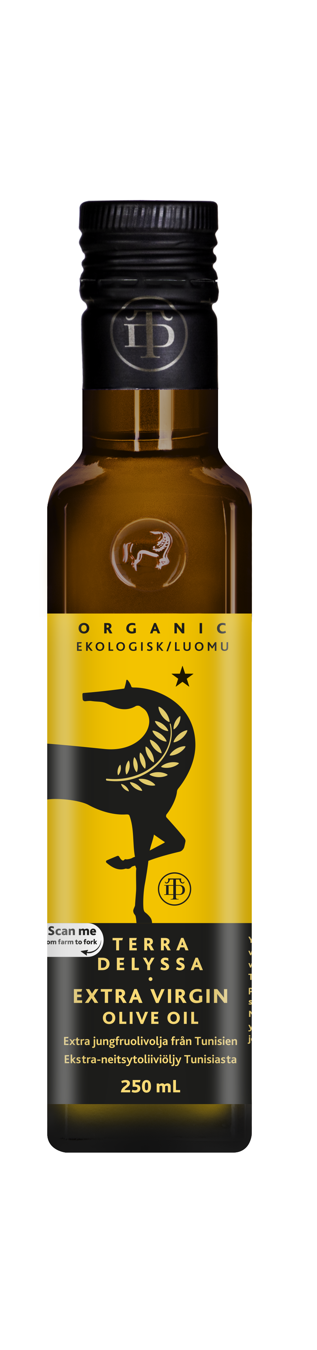 Terra Delyssa Ekstra-neitsytoliiviöljy luomu 250ml