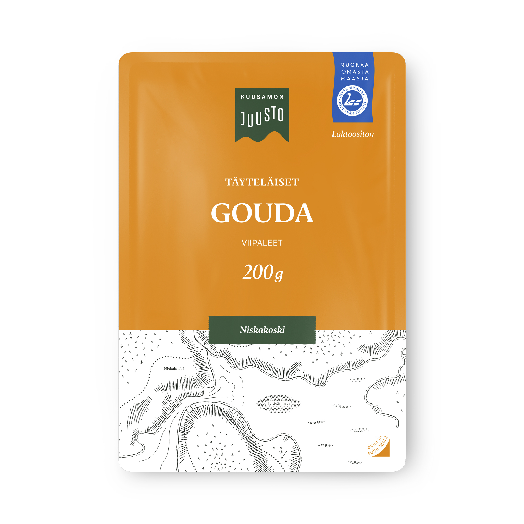 Kuusamon Juusto Goudajuustoviipale 200 g