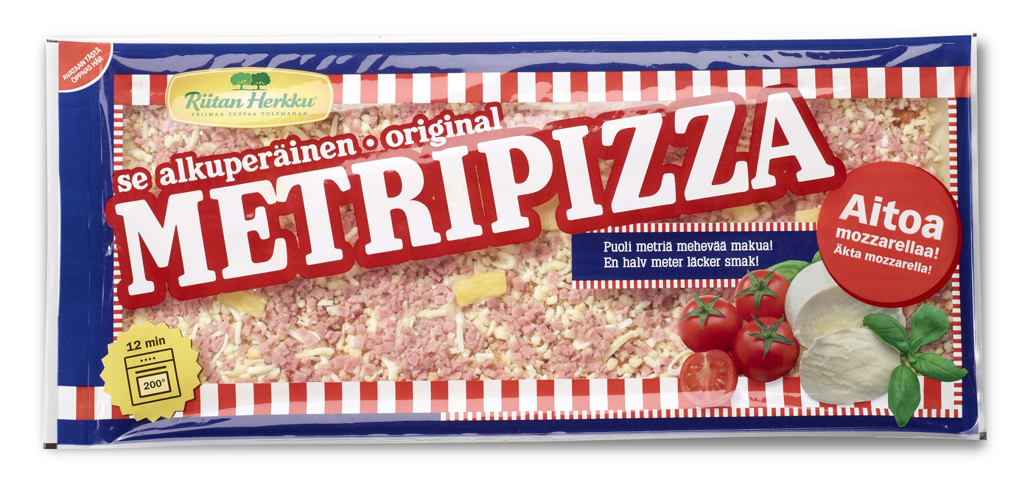 Riitan Herkku Metripizza Hawai 750g