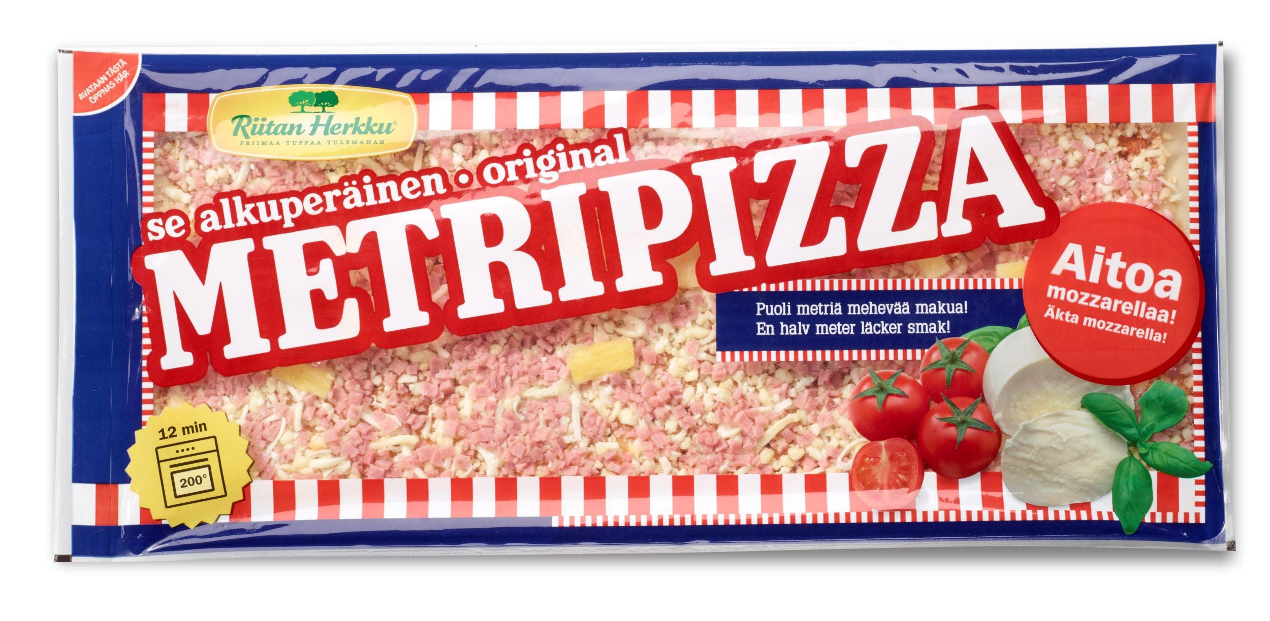 Riitan Herkku Metripizza Härmäläänen 750g