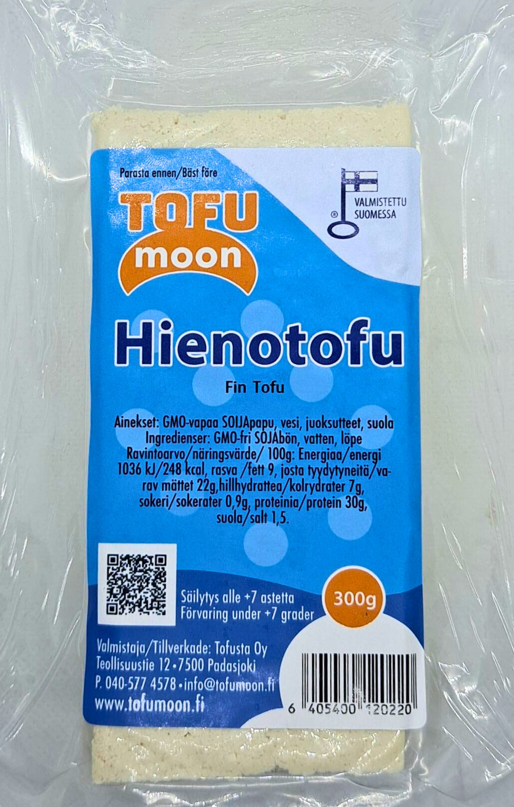 Tofumoon hienotofu 300 g