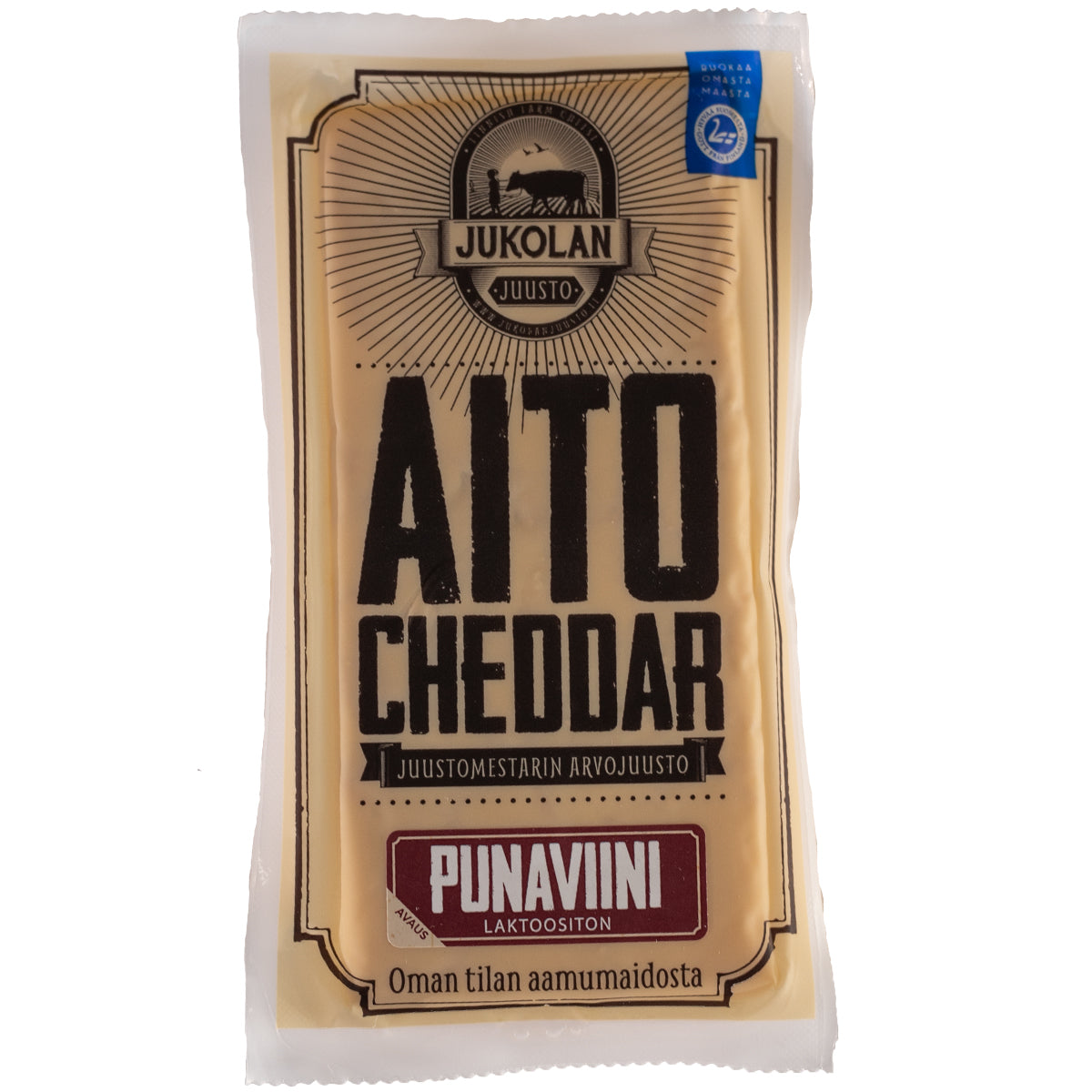 Jukolan Aito Cheddar Punaviini 160 g