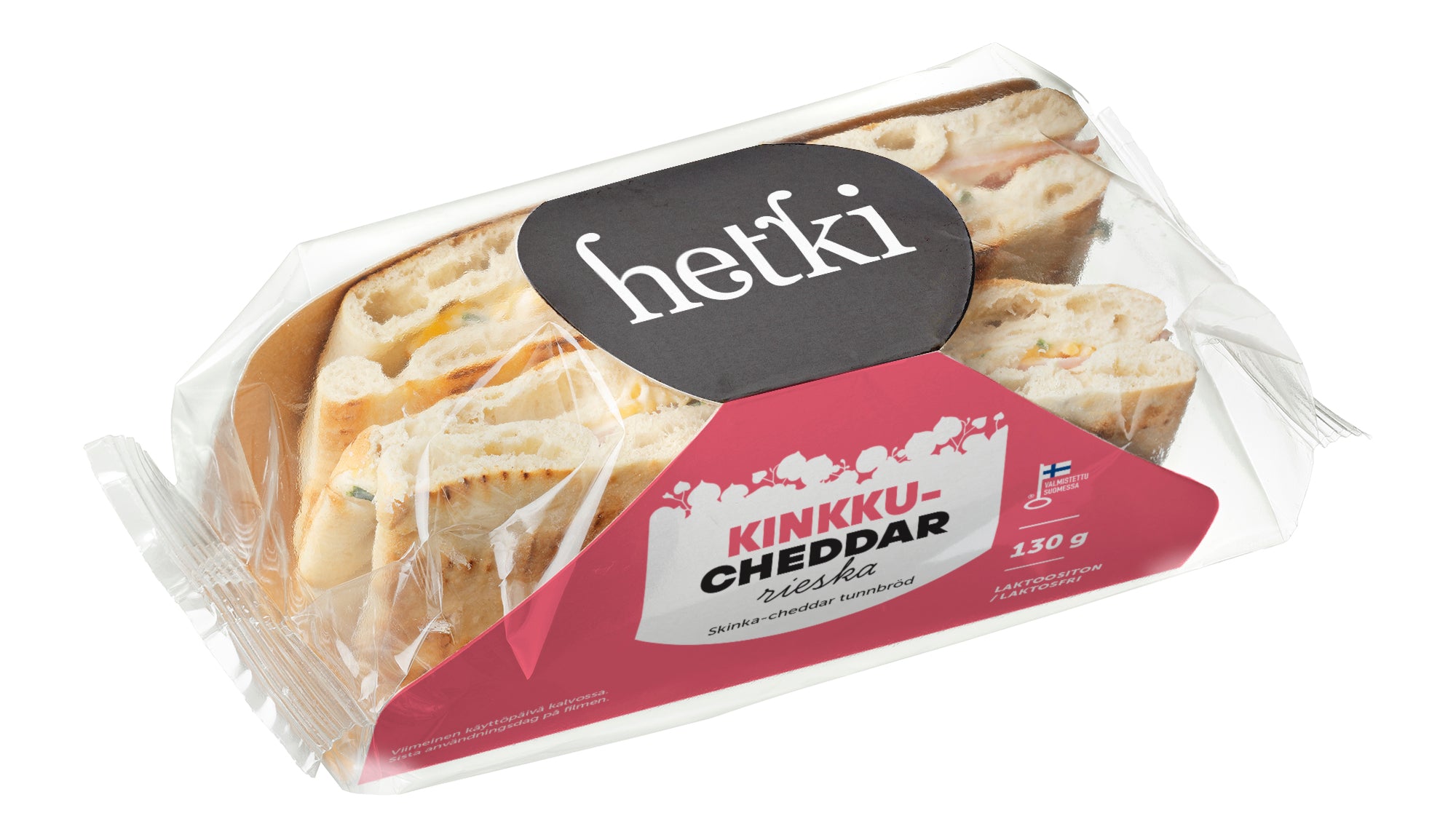 Fresh Hetki Rieska Kinkku-cheddar 130g