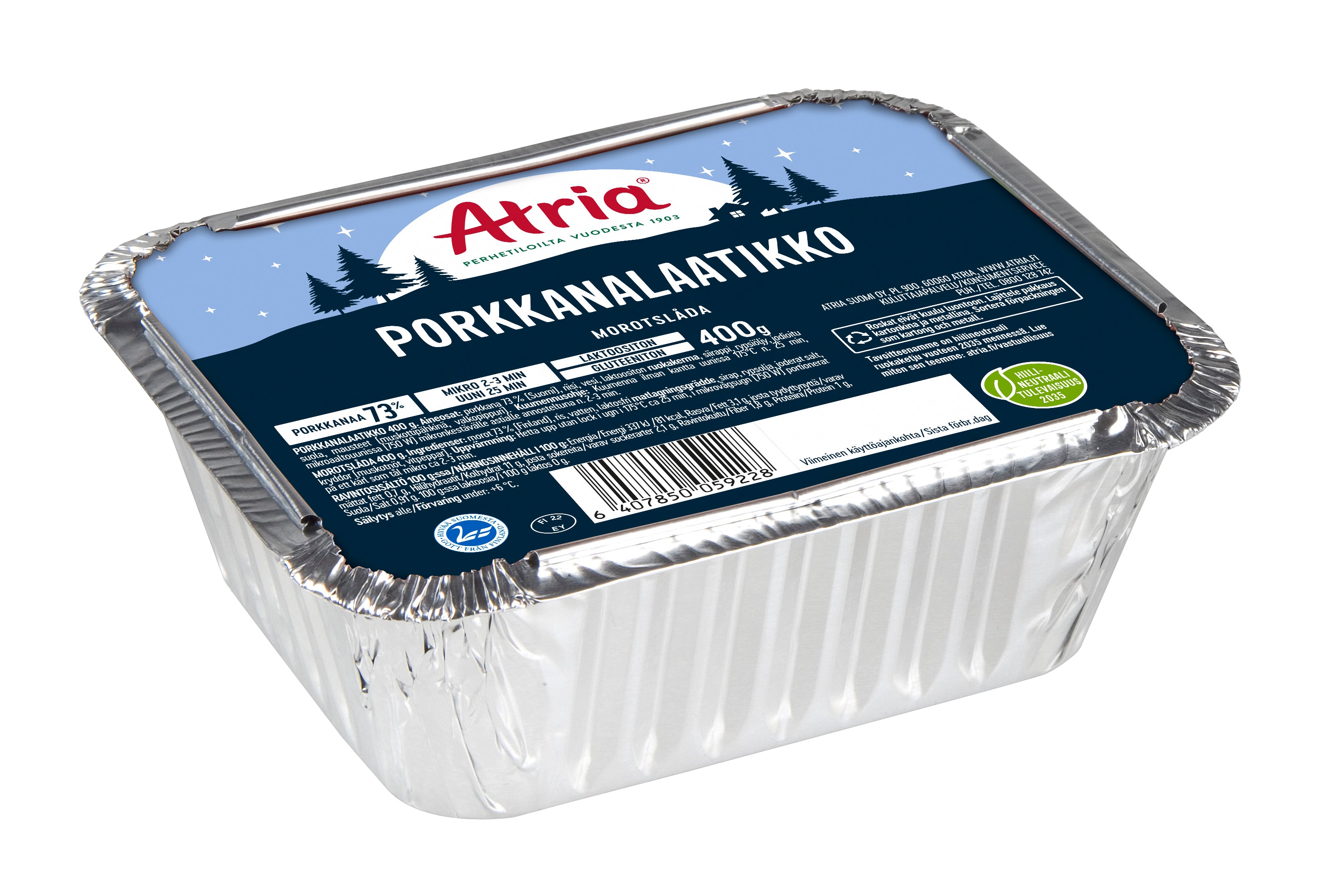 Atria Porkkanalaatikko 400g