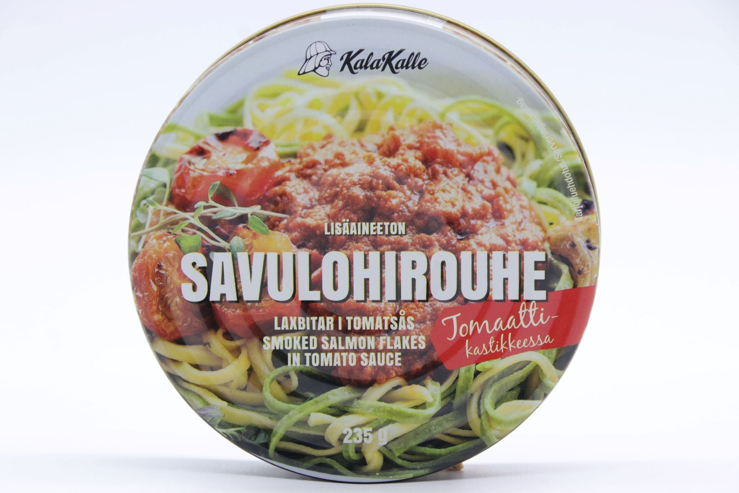 Kala-Kallen Savulohirouhe tomaattikastikkeessa 235 g