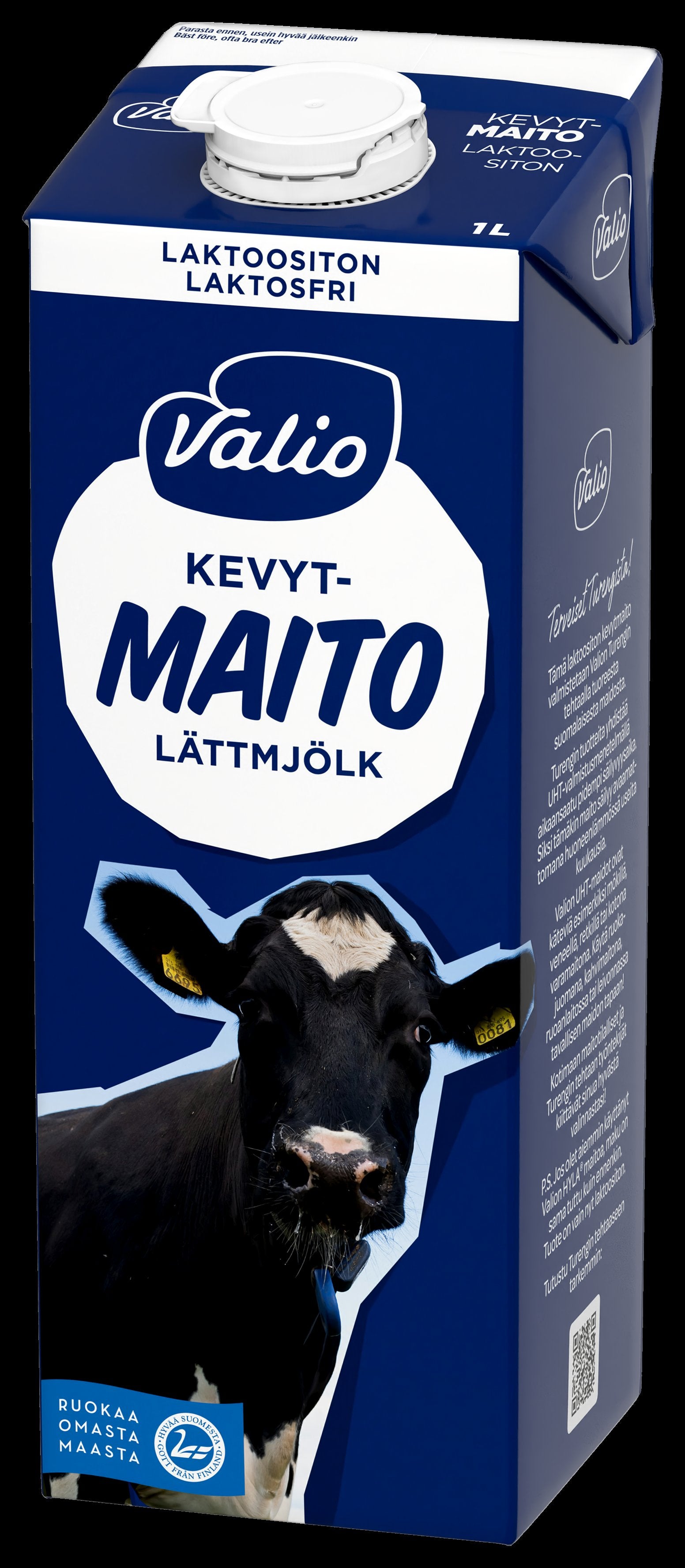 Valio kevytmaito 1 l lactoositon UHT