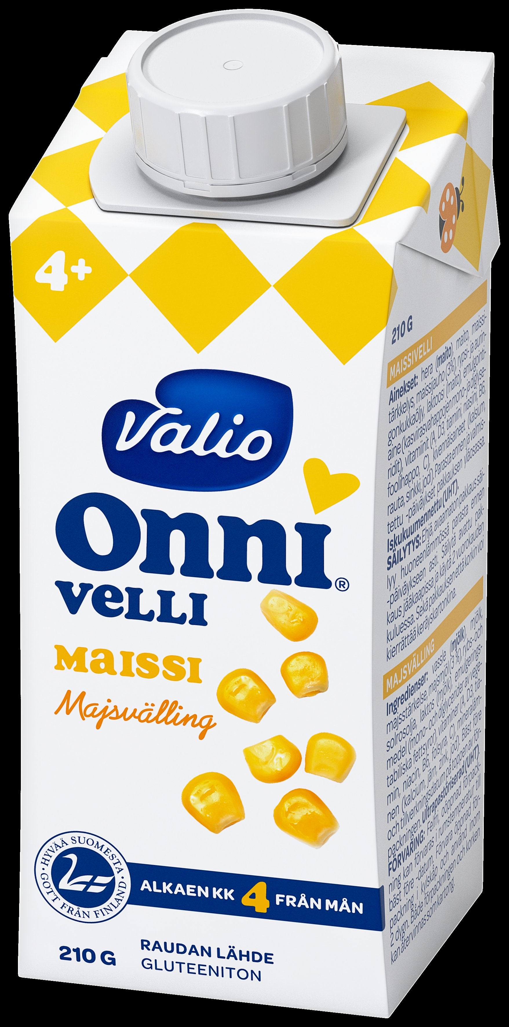 Valio Onni® maissivelli 210 g UHT (alk 4 kk)
