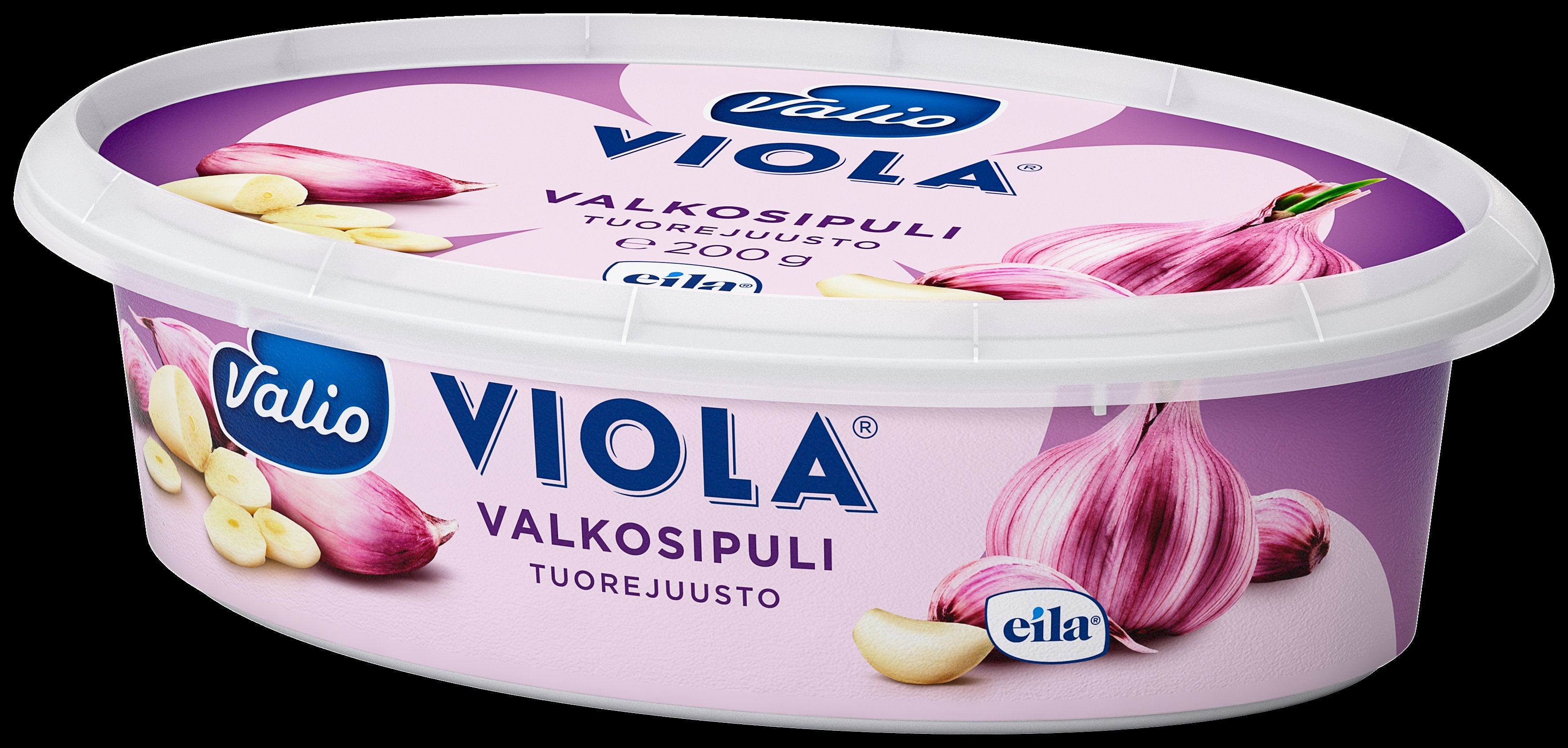 Valio Viola® e200 g valkosipuli tuorejuusto laktoositon