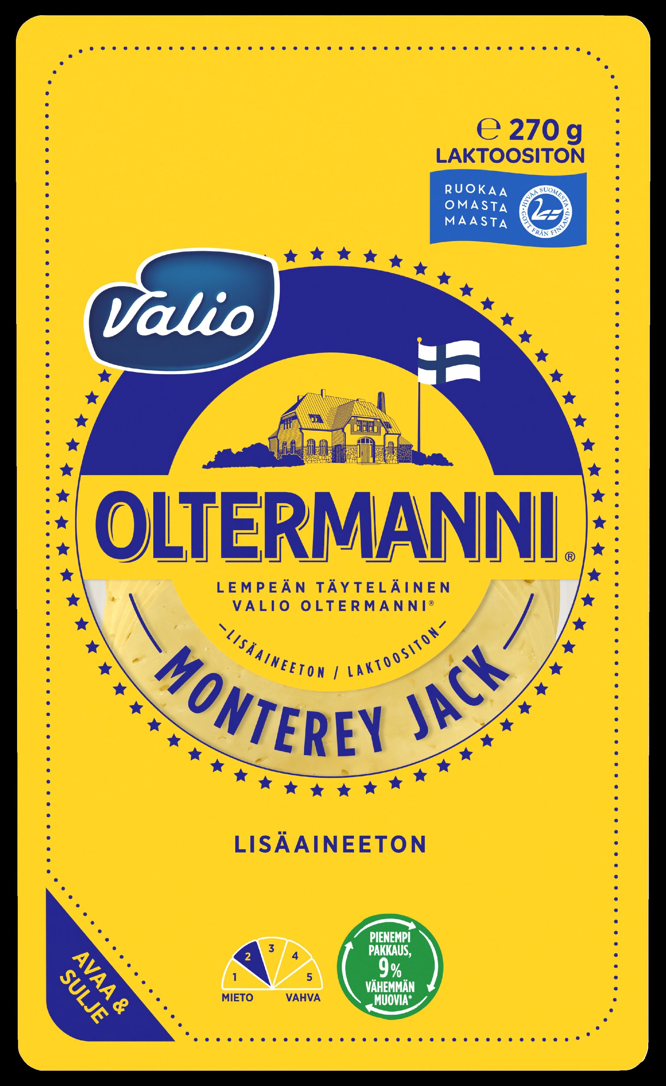 Valio Oltermanni® Monterey Jack e270 g viipale