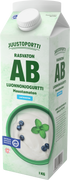 Juustoportti AB-luonnonjogurtti 1 kg rasvaton maustamaton laktoositon