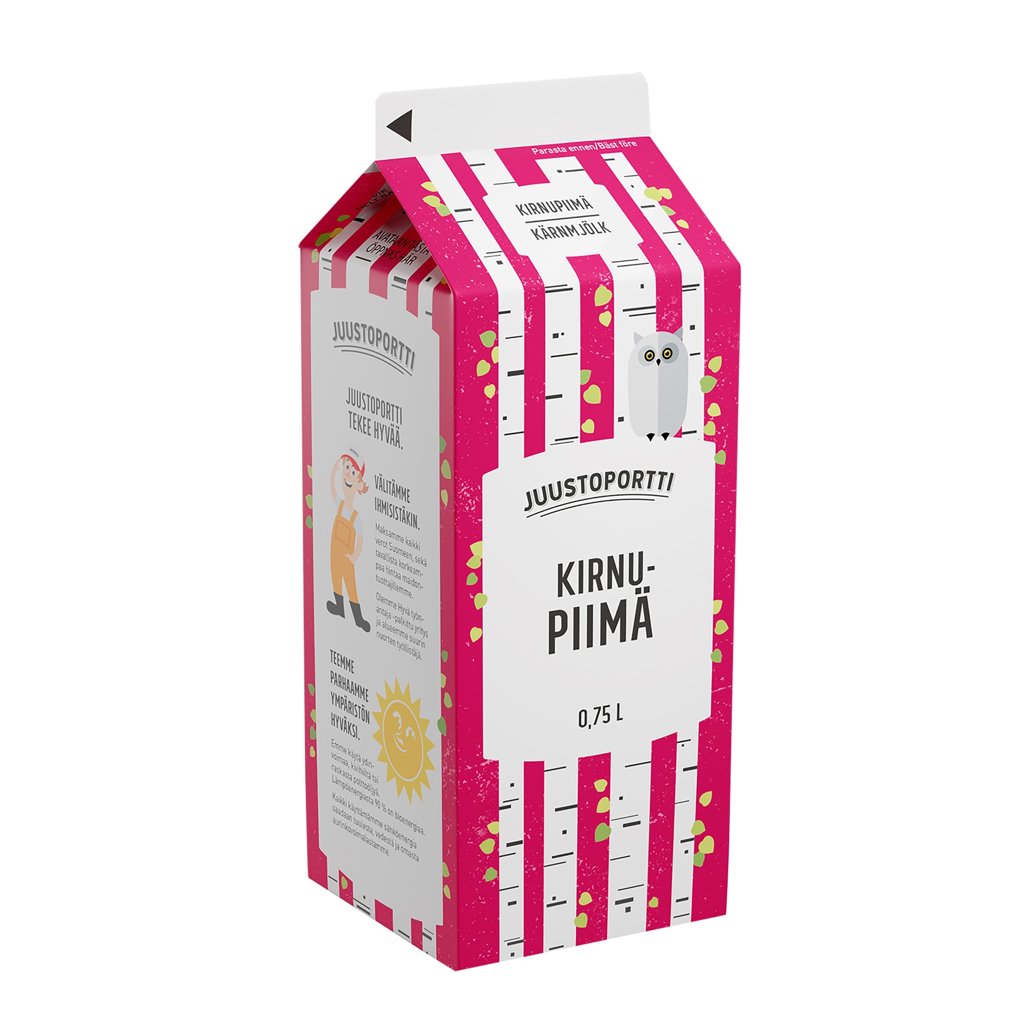 Juustoportti Kirnupiimä 0,75 l