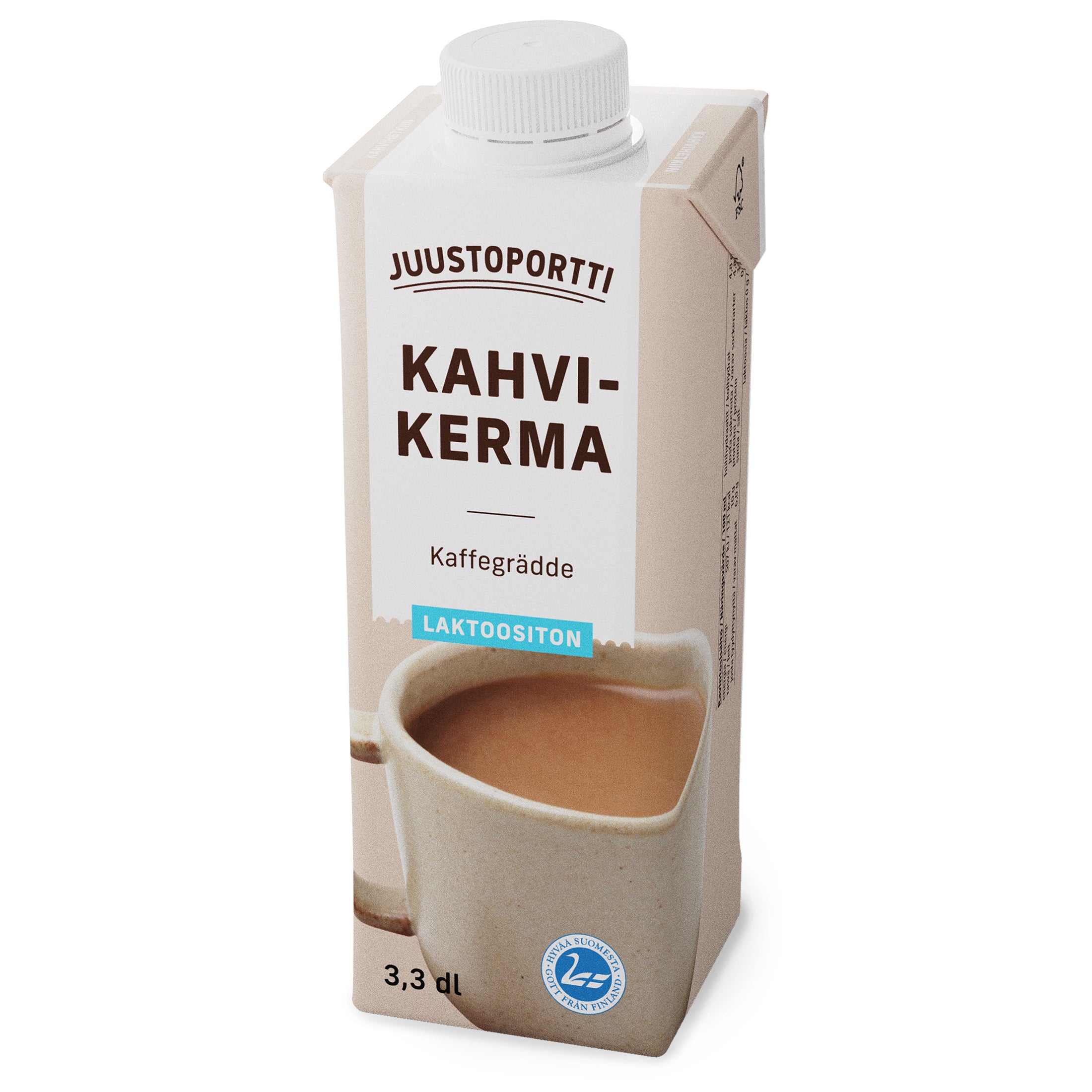 Juustoportti kahvikerma 10 % 3,3 dl laktoositon
