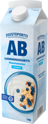 Juustoportti AB-luonnonjogurtti 1 kg maustamaton laktoositon