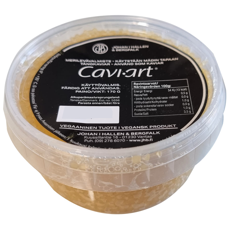 Cavi-art merilevävalmiste,keltainen 170g.Vegaaninen tuote.