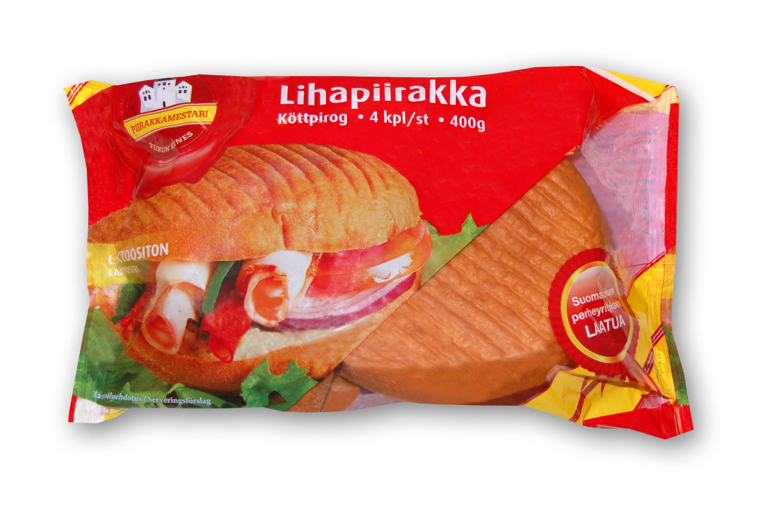 Piirakkamestari Lihapiirakka 4/400g
