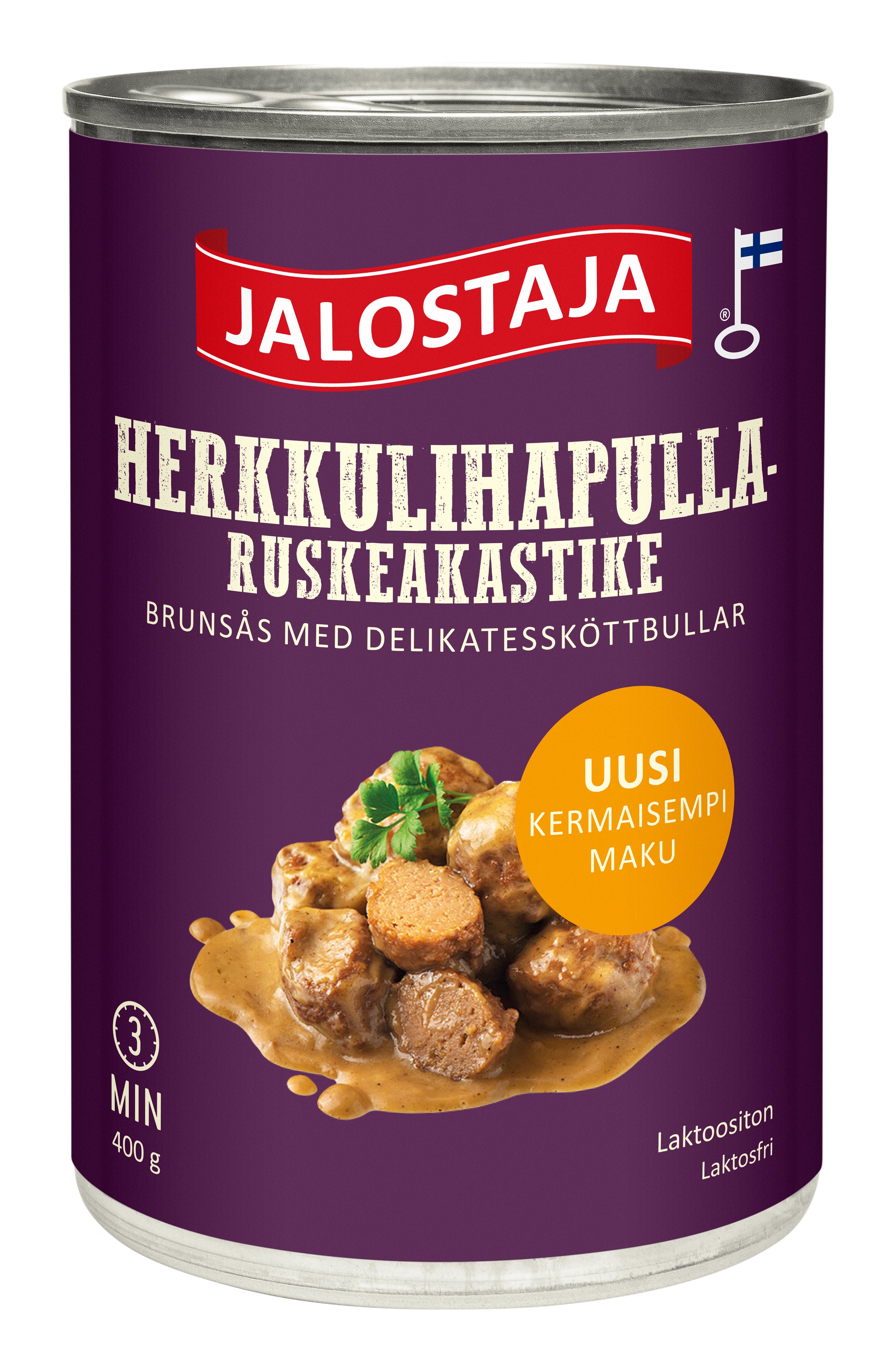 Jalostaja Herkkulihapullaruskeakastike 400 g
